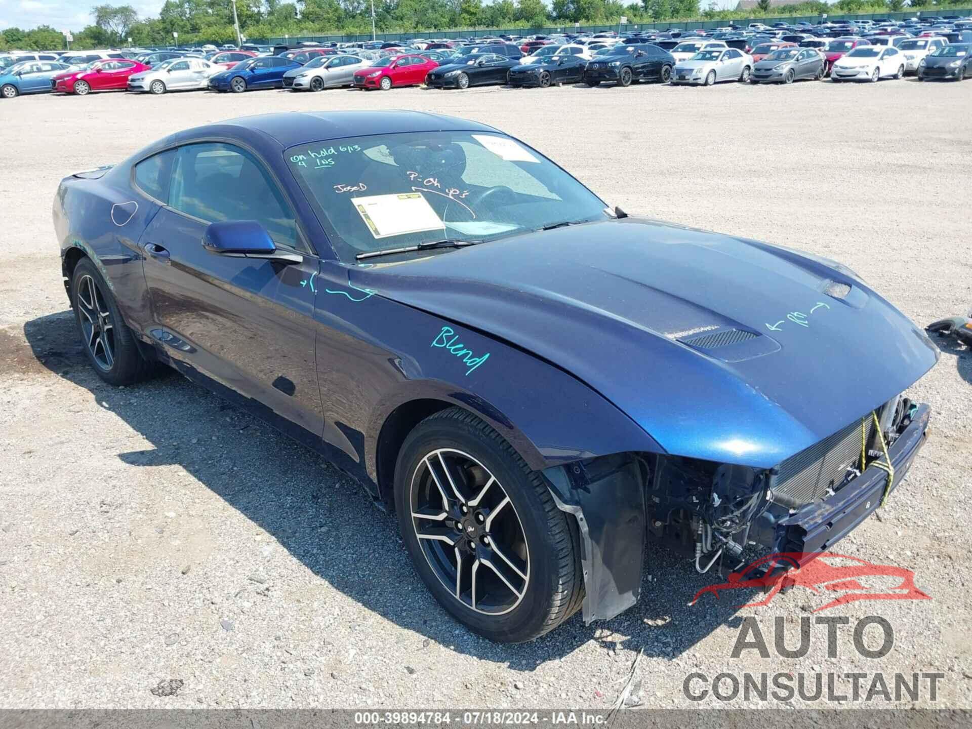 FORD MUSTANG 2019 - 1FA6P8TH1K5176072