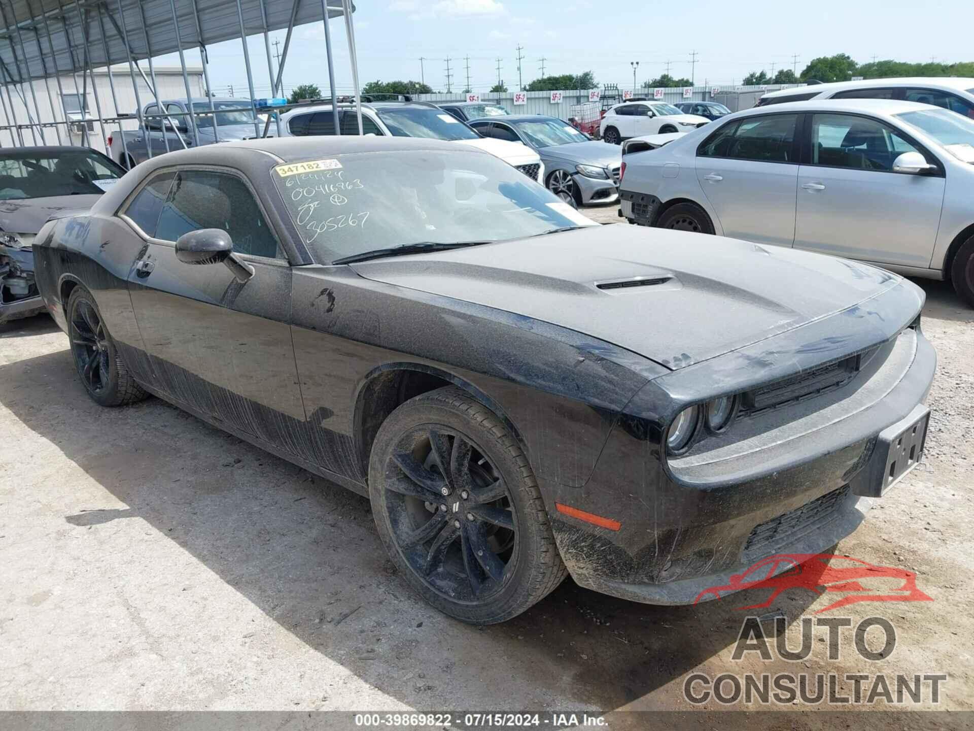 DODGE CHALLENGER 2018 - 2C3CDZAG3JH305267