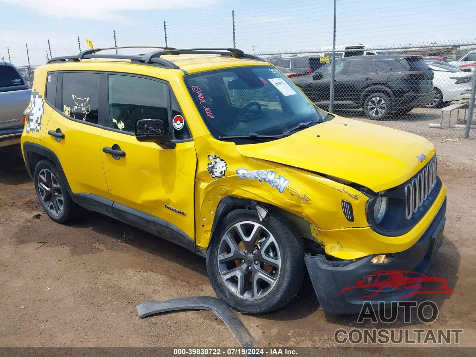 JEEP RENEGADE 2017 - ZACCJABBXHPG20794