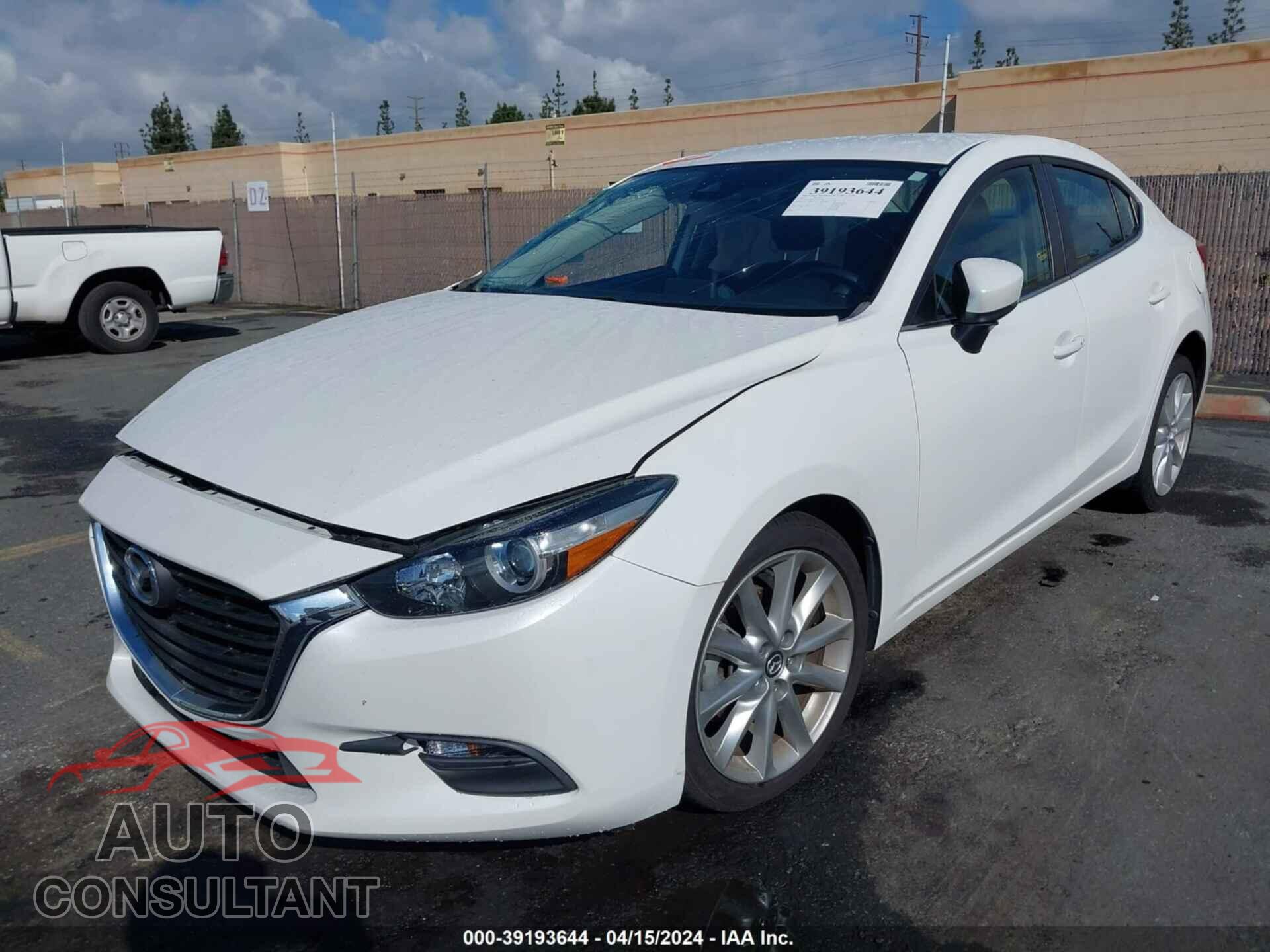 MAZDA 3 2017 - 3MZBN1V72HM121902