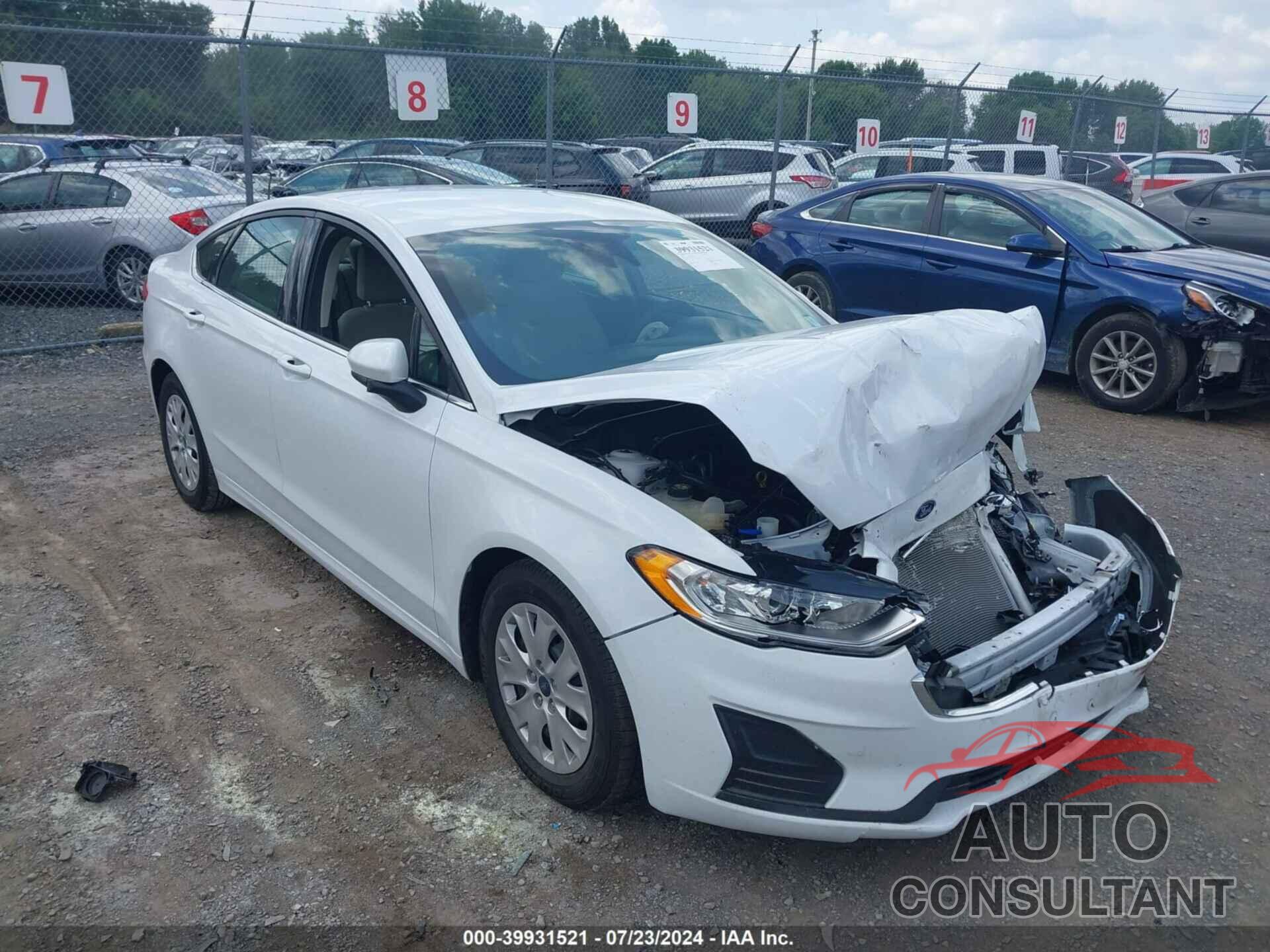 FORD FUSION 2019 - 3FA6P0G73KR266856