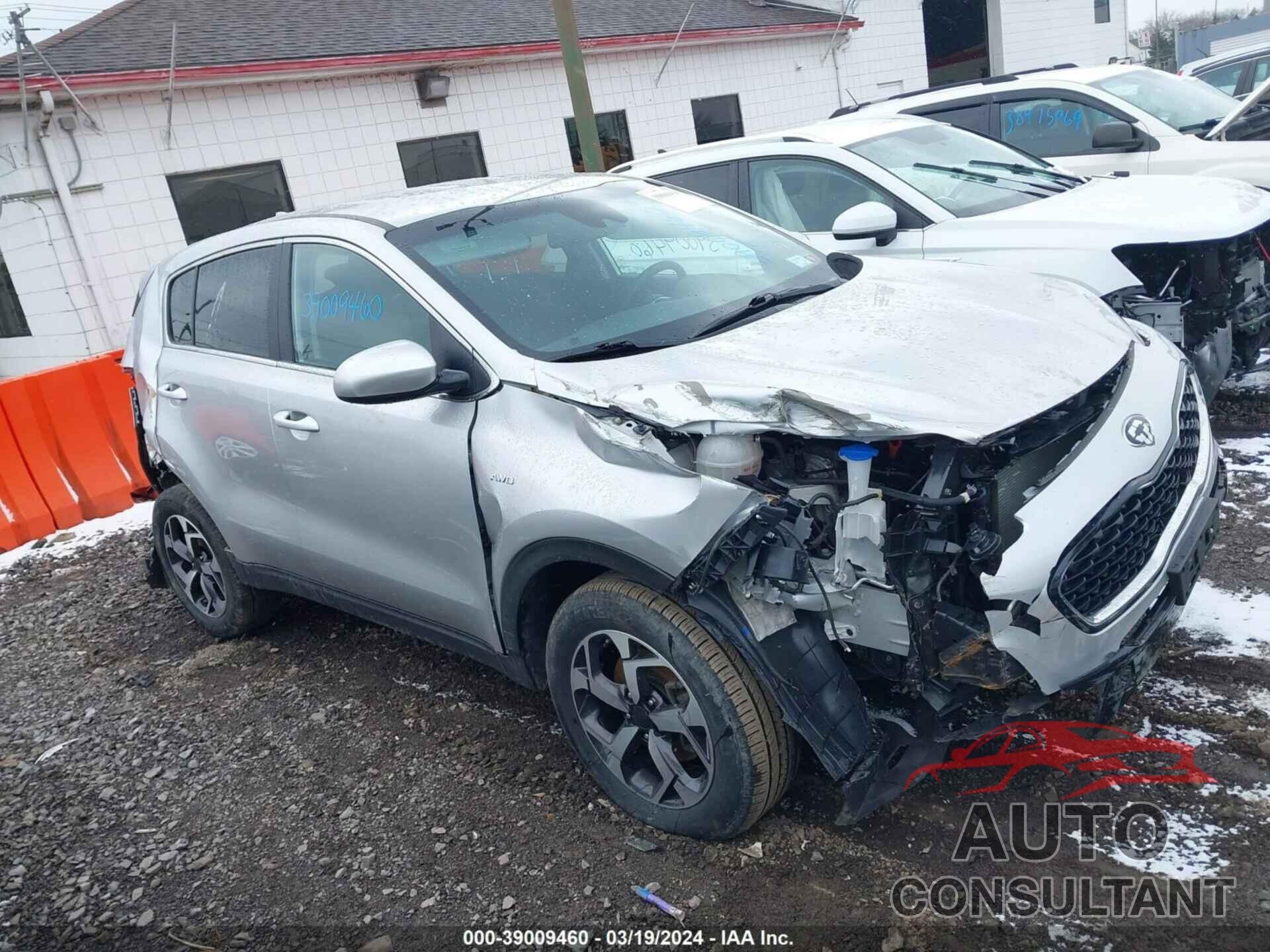 KIA SPORTAGE 2022 - KNDPMCAC9N7968058