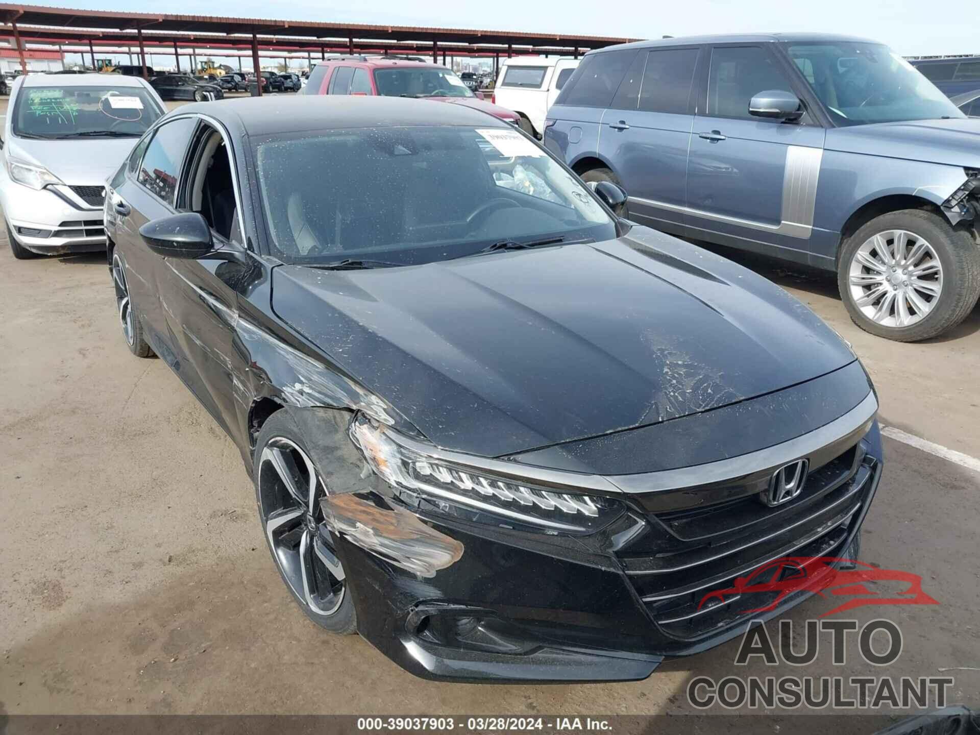 HONDA ACCORD 2021 - 1HGCV1F4XMA008512