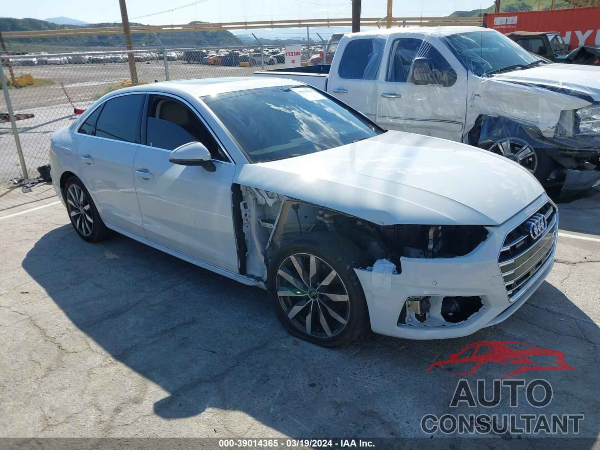 AUDI A4 2023 - WAUABAF40PN006969