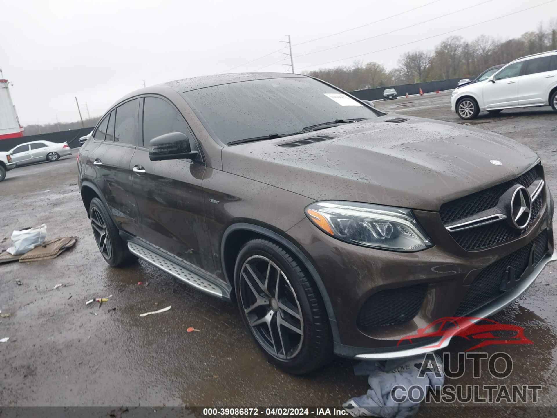 MERCEDES-BENZ GLE 450 AMG COUPE 2016 - 4JGED6EB0GA026136