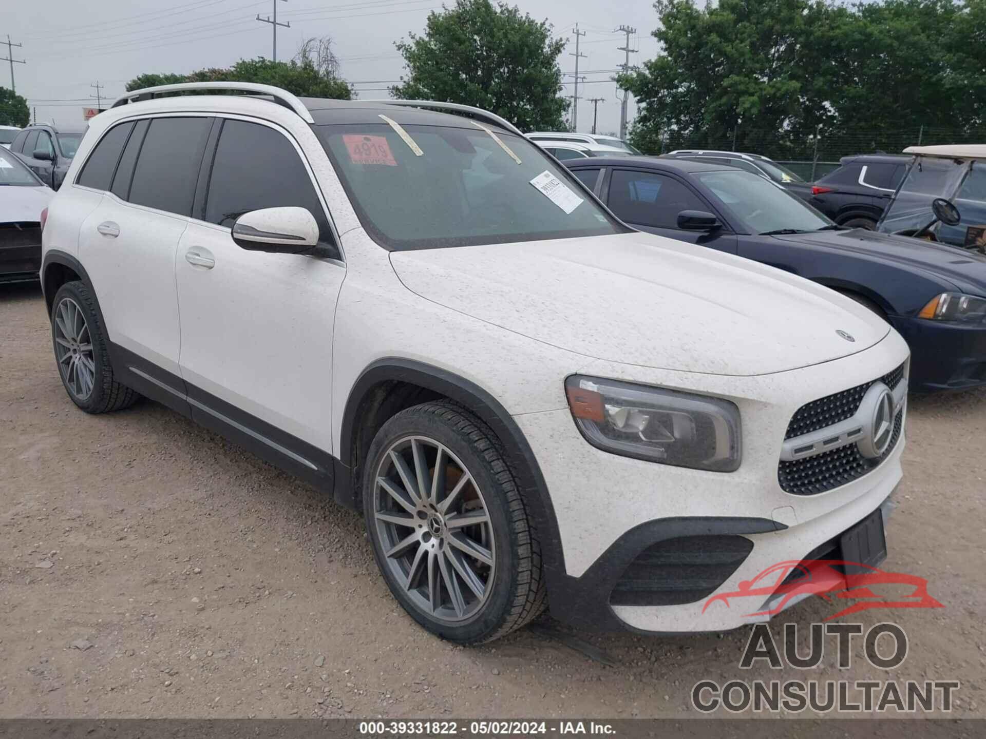 MERCEDES-BENZ GLB 250 2020 - WDC4M4GB8LW012896