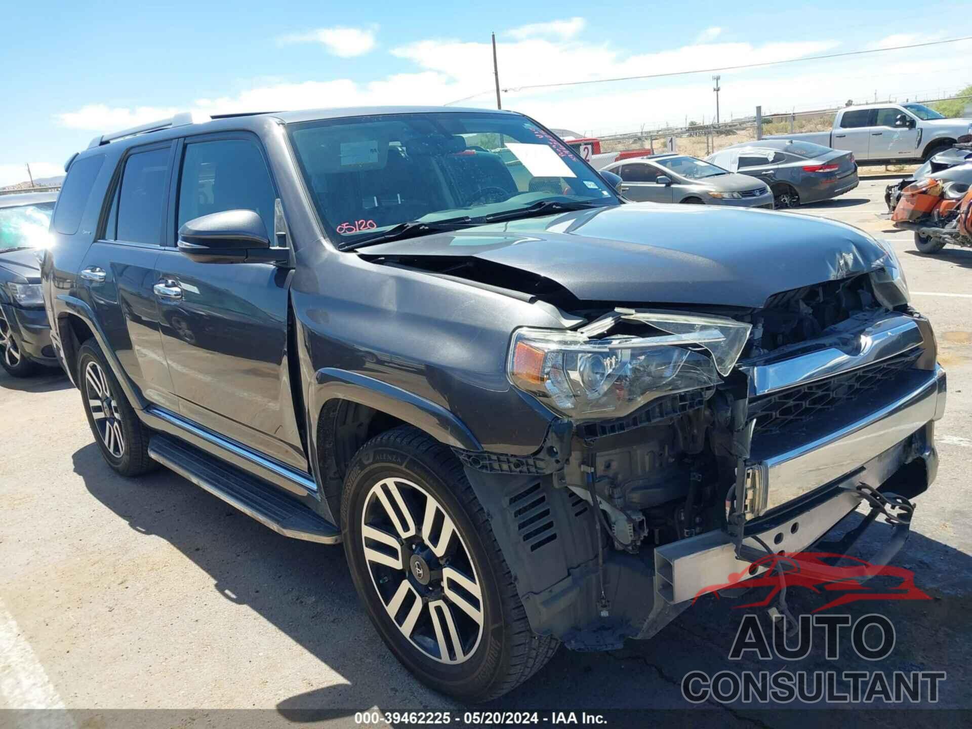 TOYOTA 4RUNNER 2019 - JTEBU5JR7K5700588