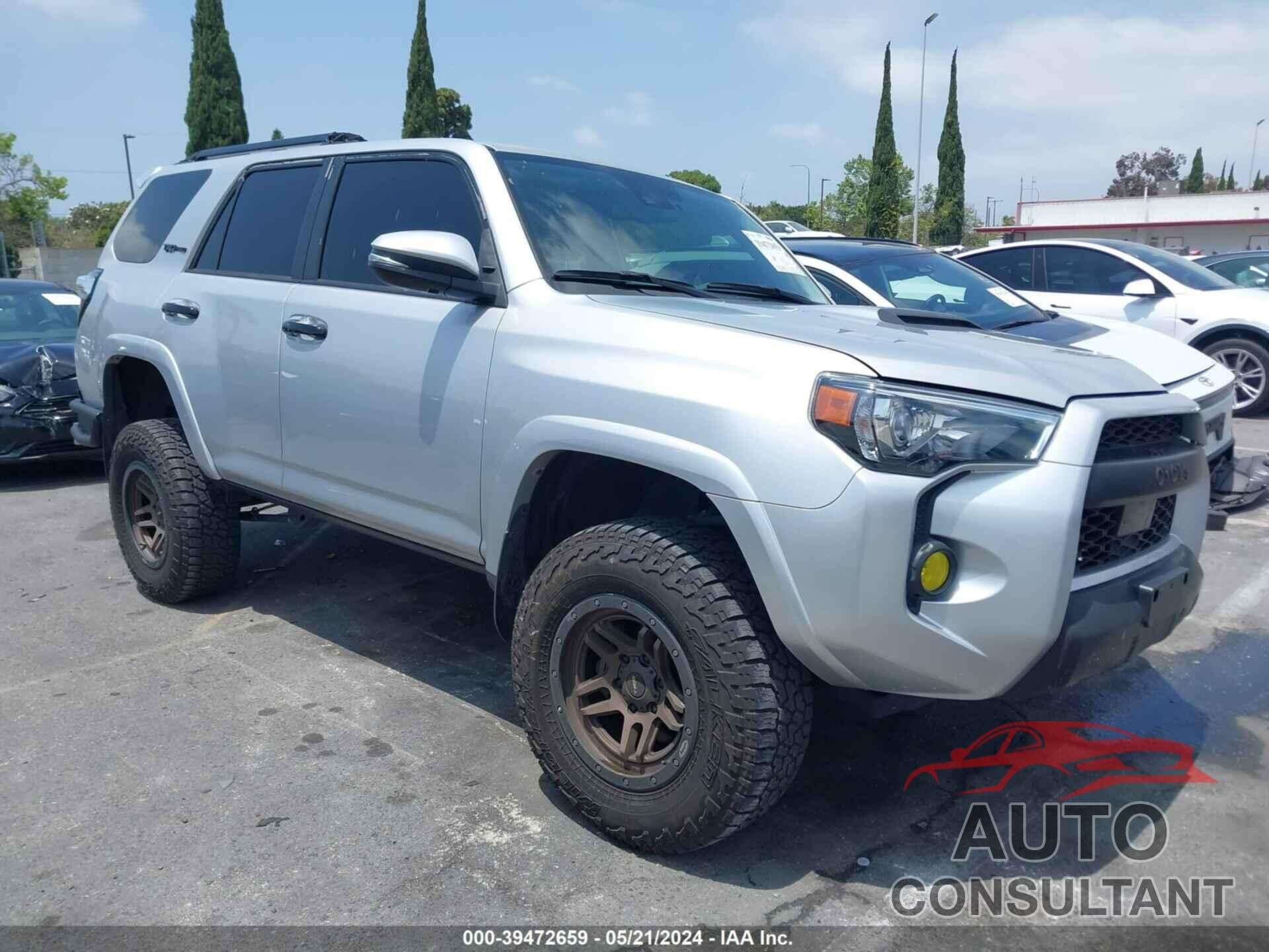 TOYOTA 4RUNNER 2020 - JTEBU5JR4L5825856