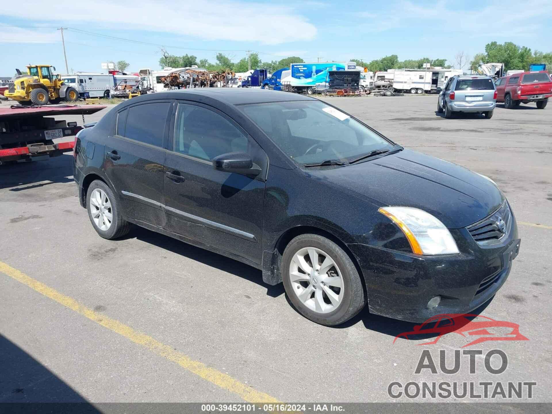 NISSAN SENTRA 2012 - 3N1AB6AP0CL661163