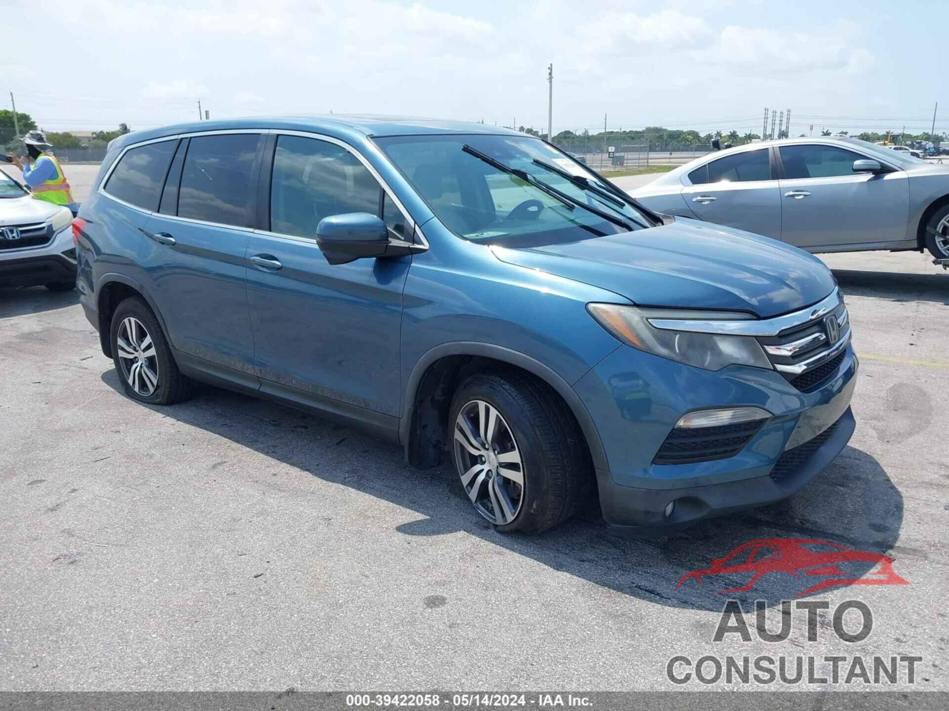 HONDA PILOT 2016 - 5FNYF5H60GB037147