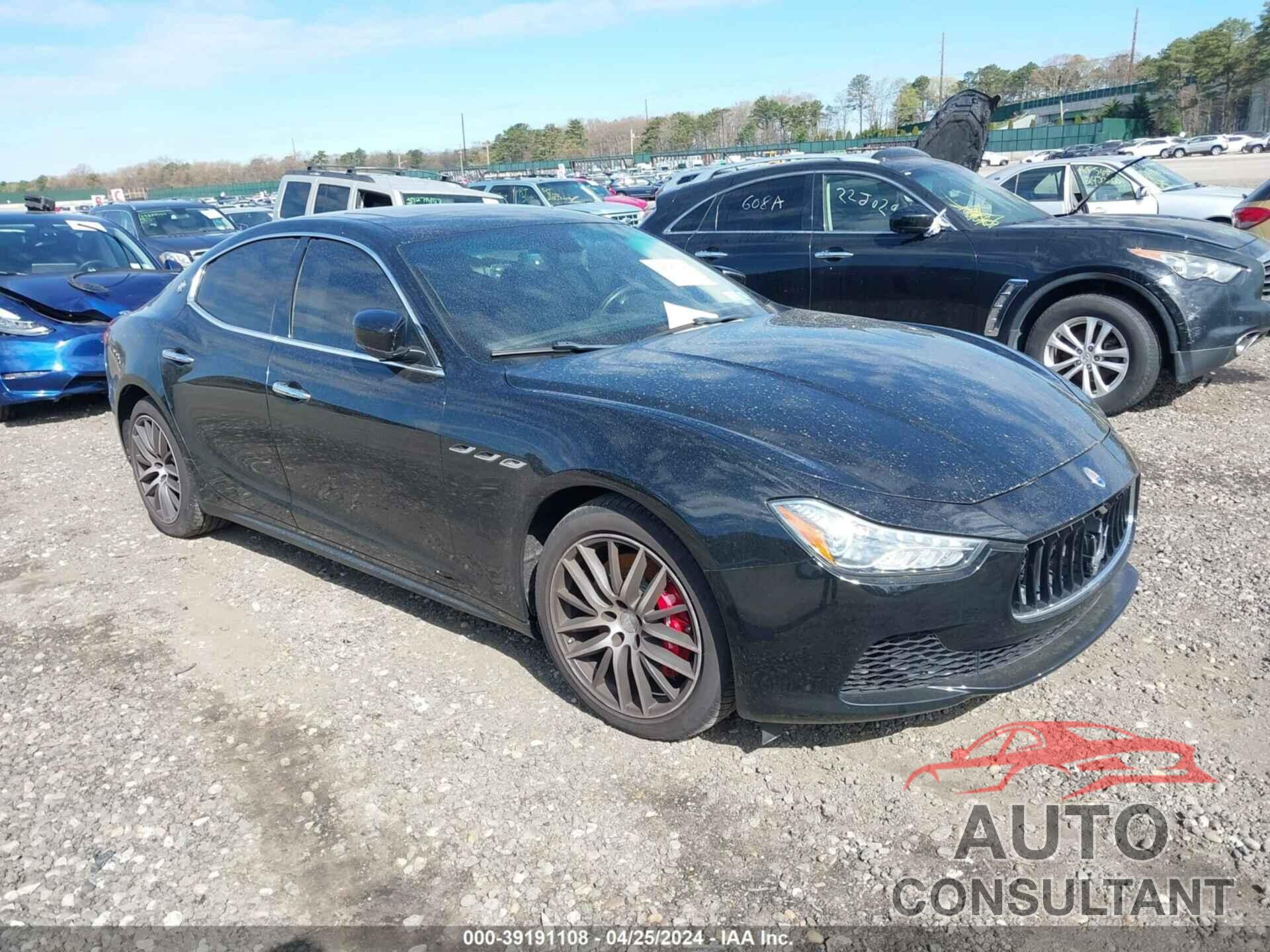 MASERATI GHIBLI 2016 - ZAM57RTA5G1181946