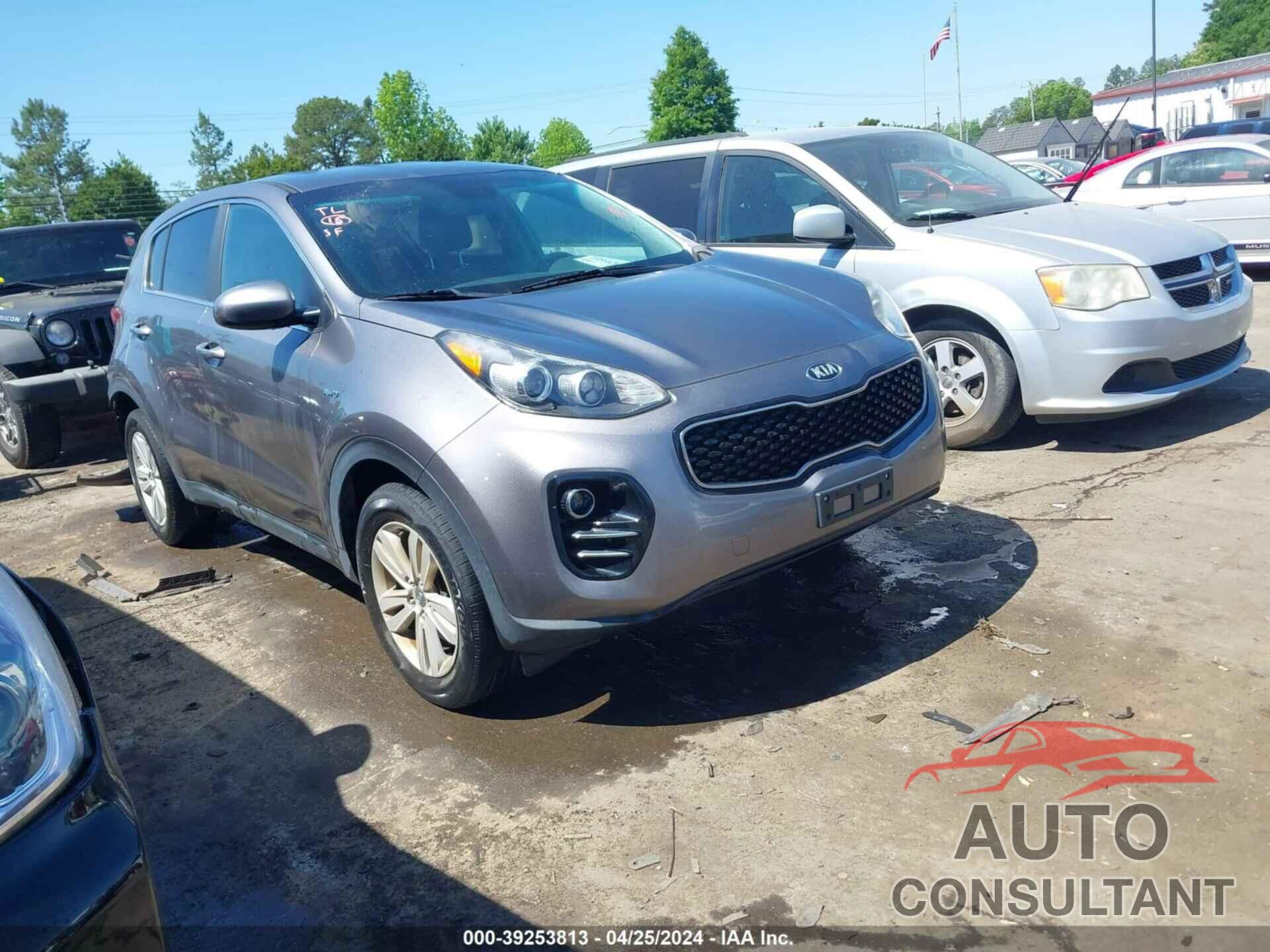 KIA SPORTAGE 2017 - KNDPMCAC2H7292587