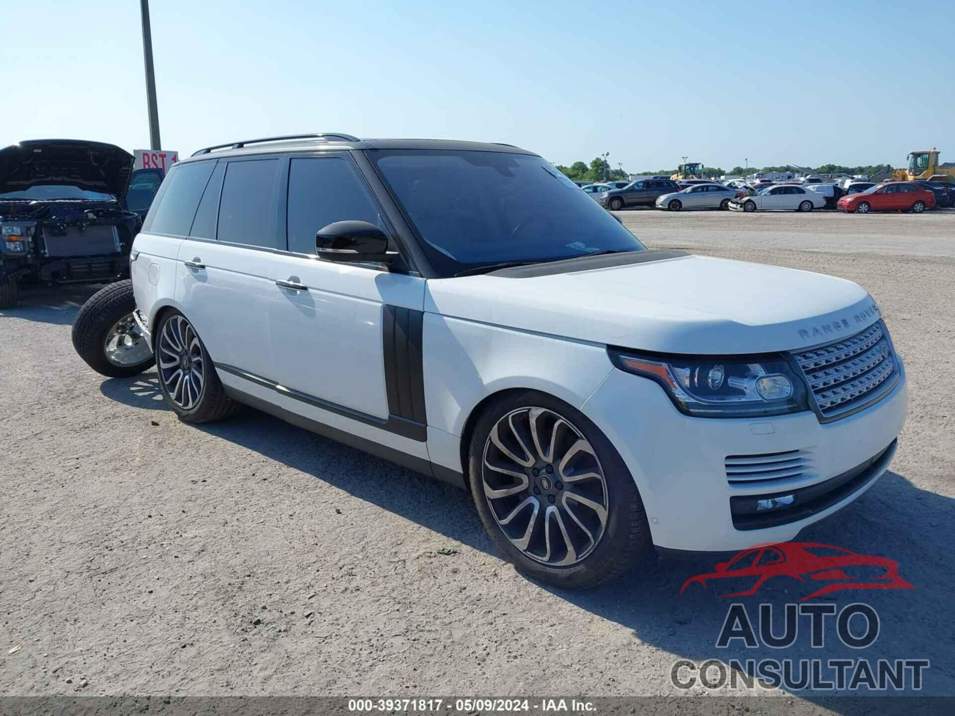 LAND ROVER RANGE ROVER 2016 - SALGS2PF3GA316021