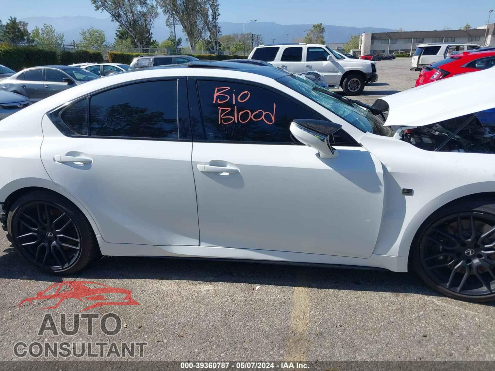 LEXUS IS 500 2023 - JTHAP1D2XP5003548