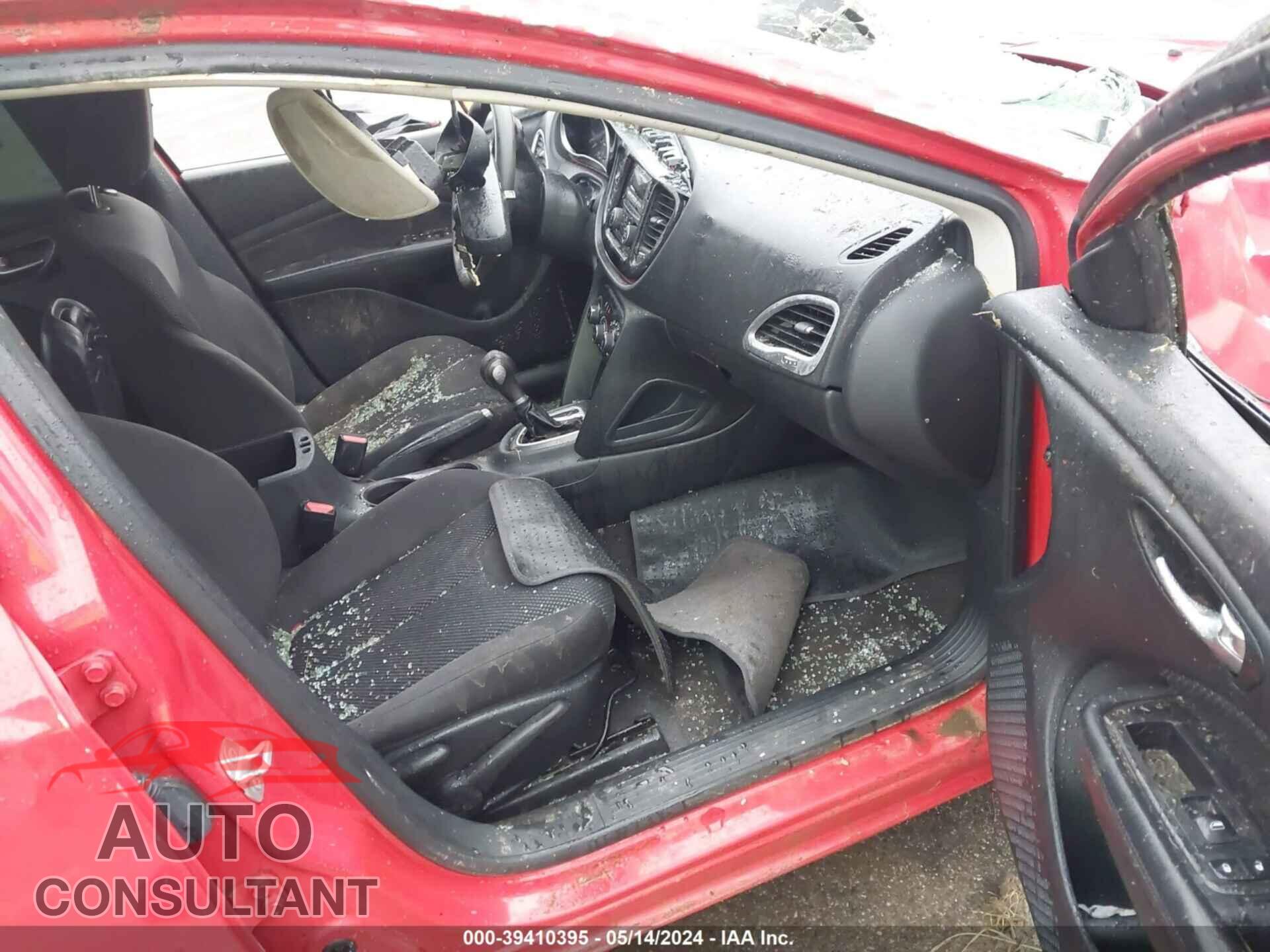 DODGE DART 2016 - 1C3CDFAA8GD767422