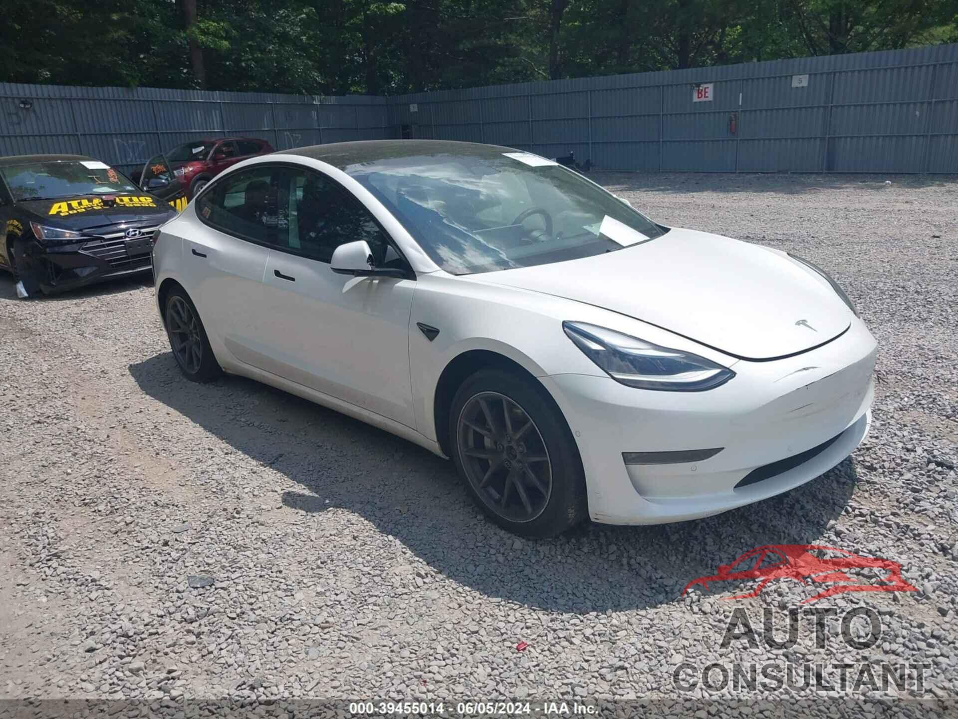 TESLA MODEL 3 2021 - 5YJ3E1EBXMF034856