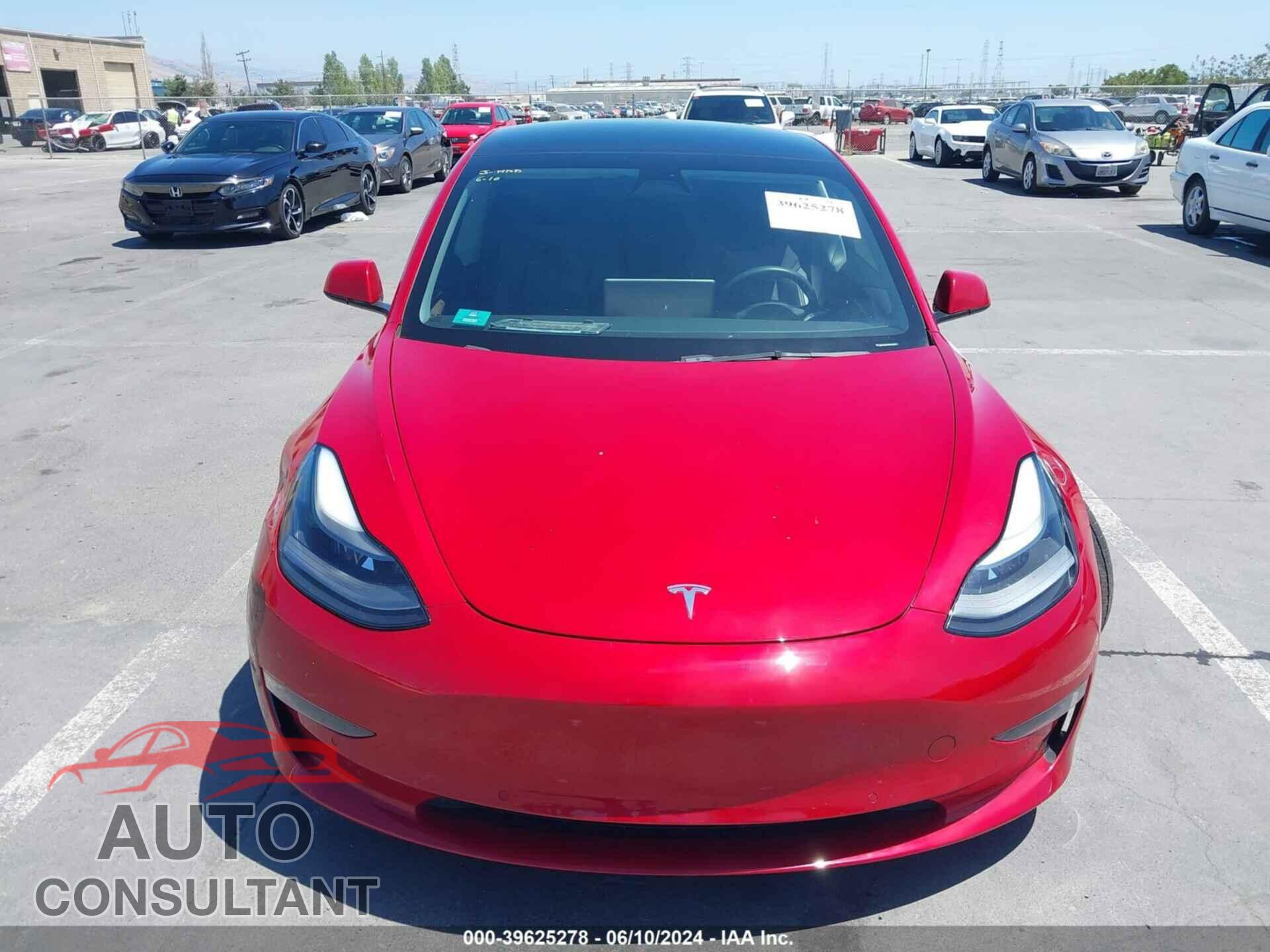 TESLA MODEL 3 2022 - 5YJ3E1EB0NF139245