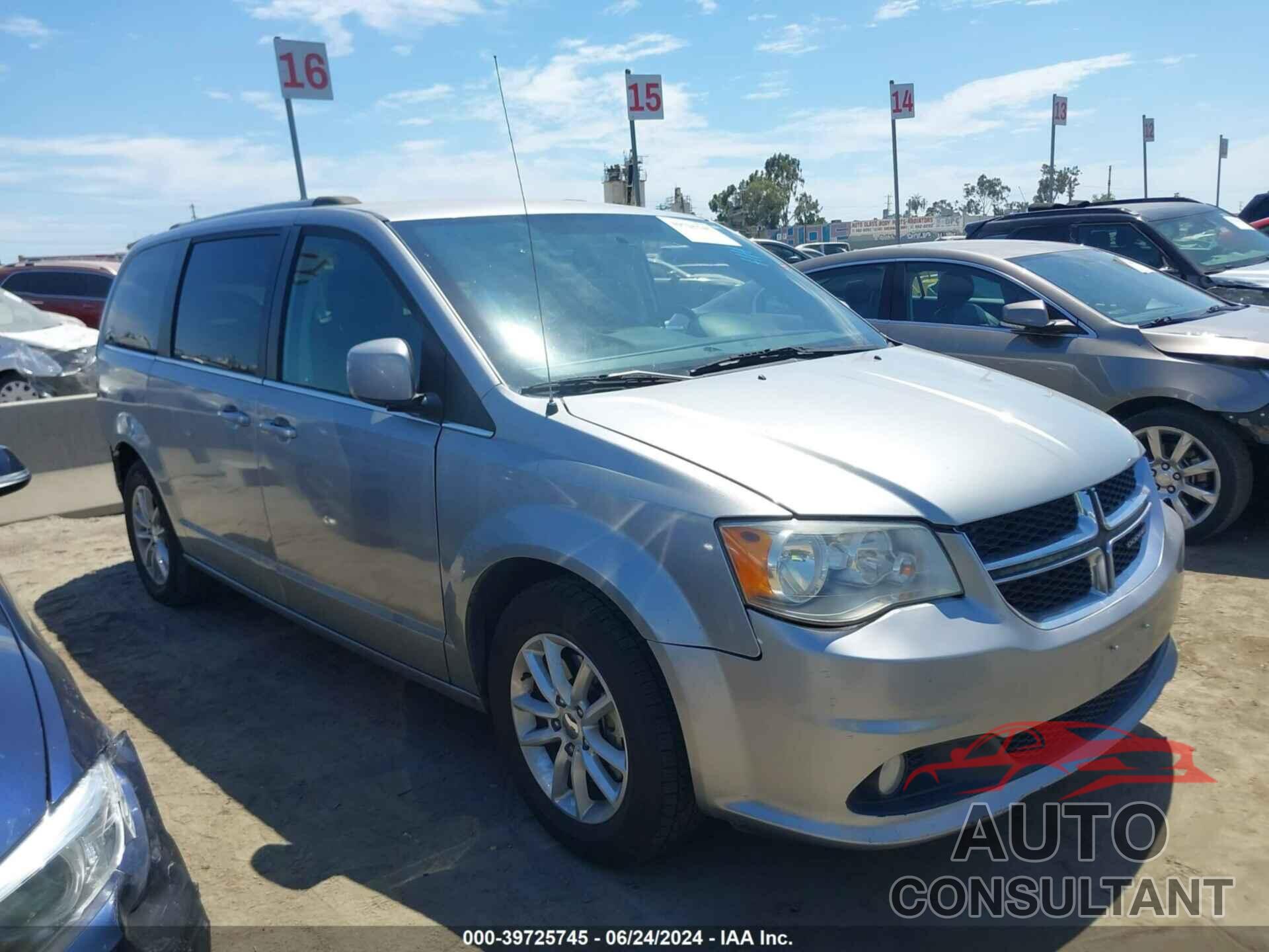 DODGE GRAND CARAVAN 2018 - 2C4RDGCG1JR205380