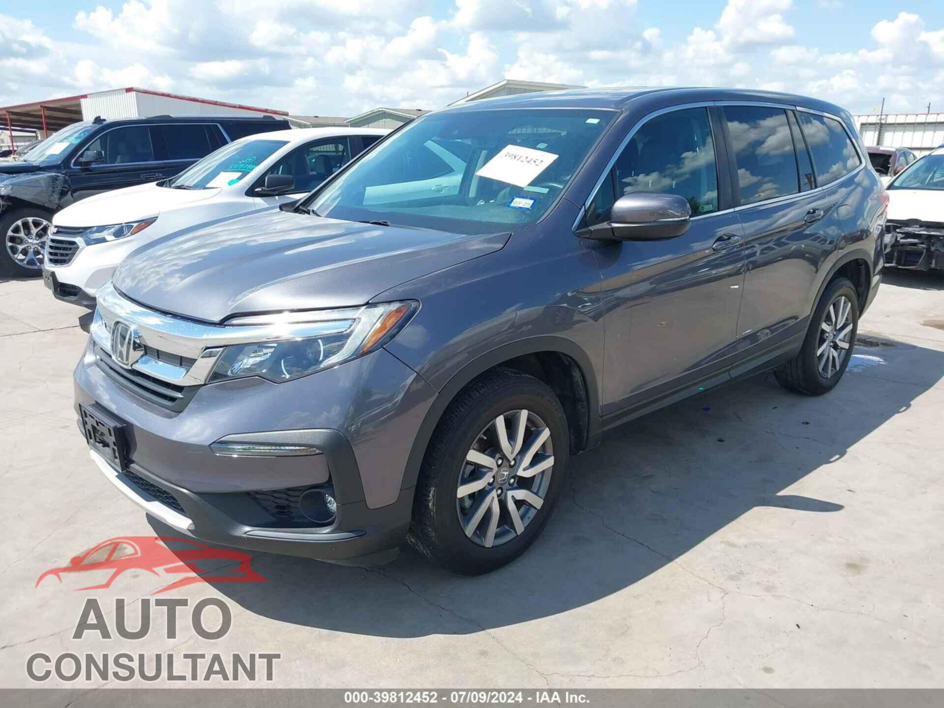HONDA PILOT 2019 - 5FNYF5H5XKB028357