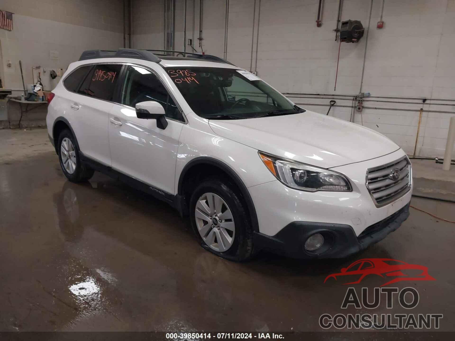 SUBARU OUTBACK 2017 - 4S4BSAHC7H3419797
