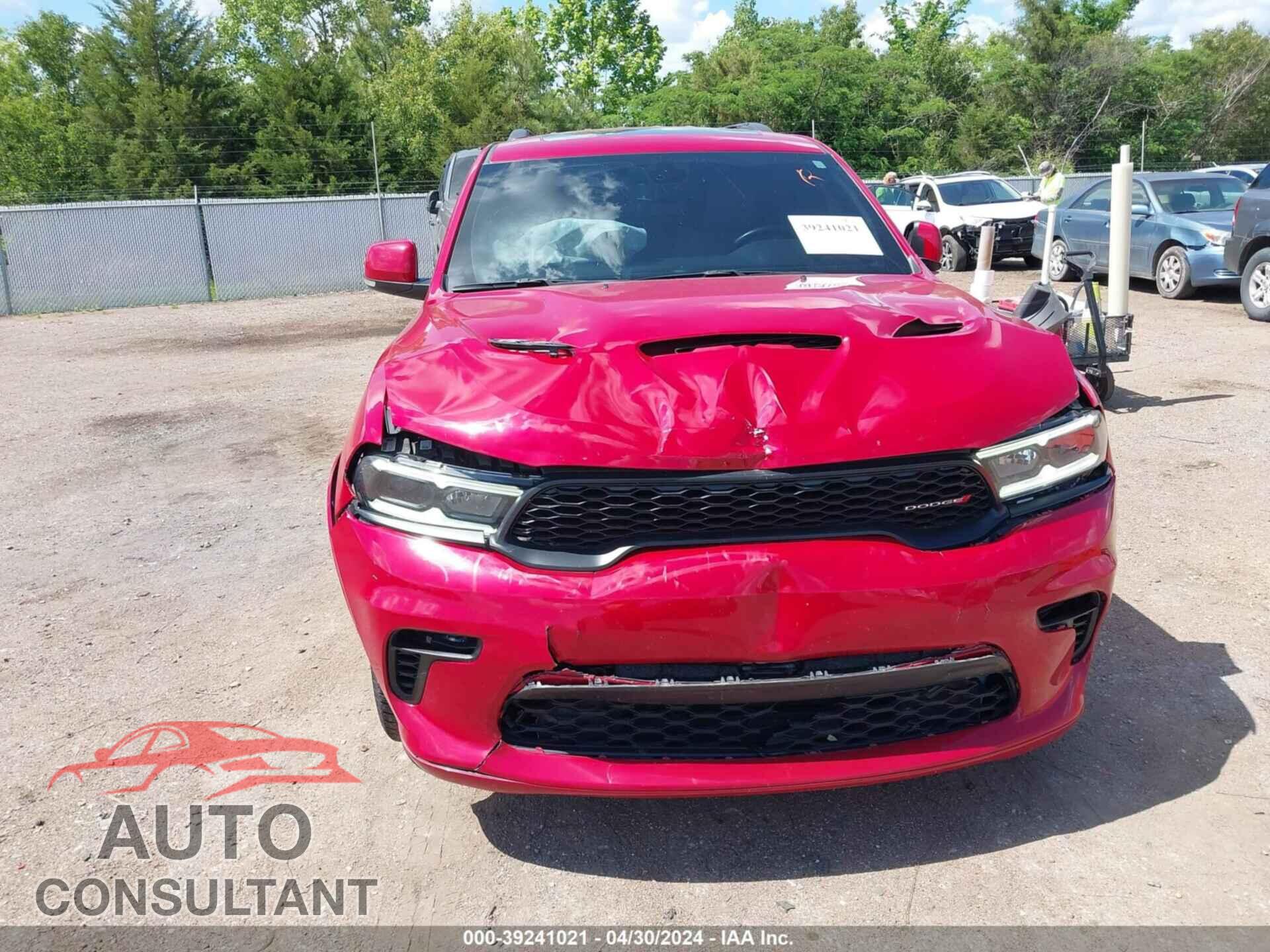 DODGE DURANGO 2021 - 1C4RDHDG5MC822931