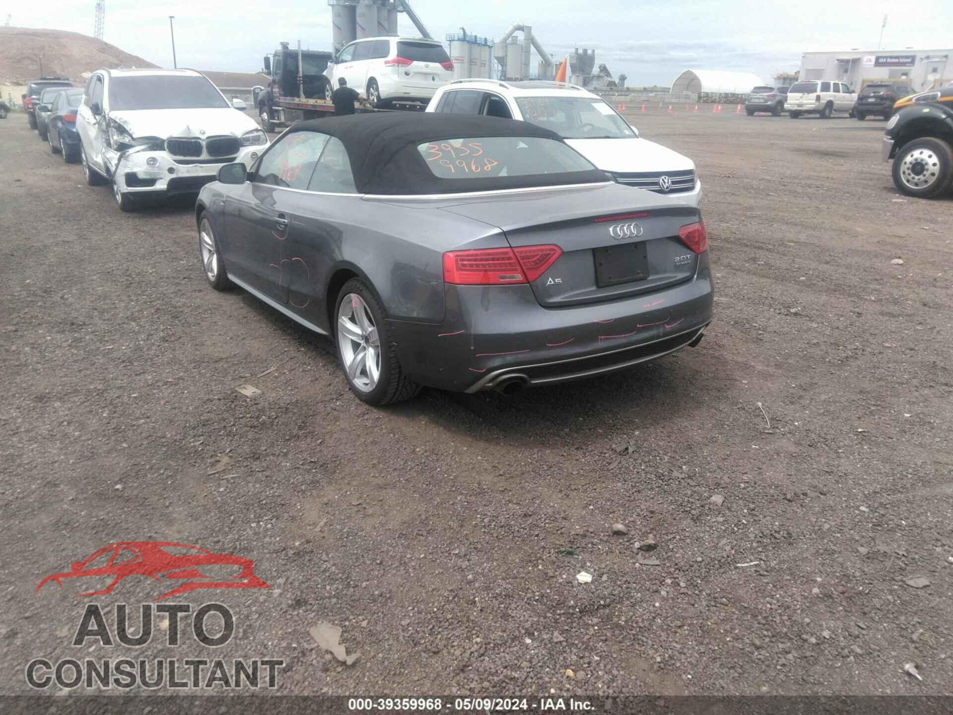 AUDI A5 2016 - WAUD2AFH9GN004234