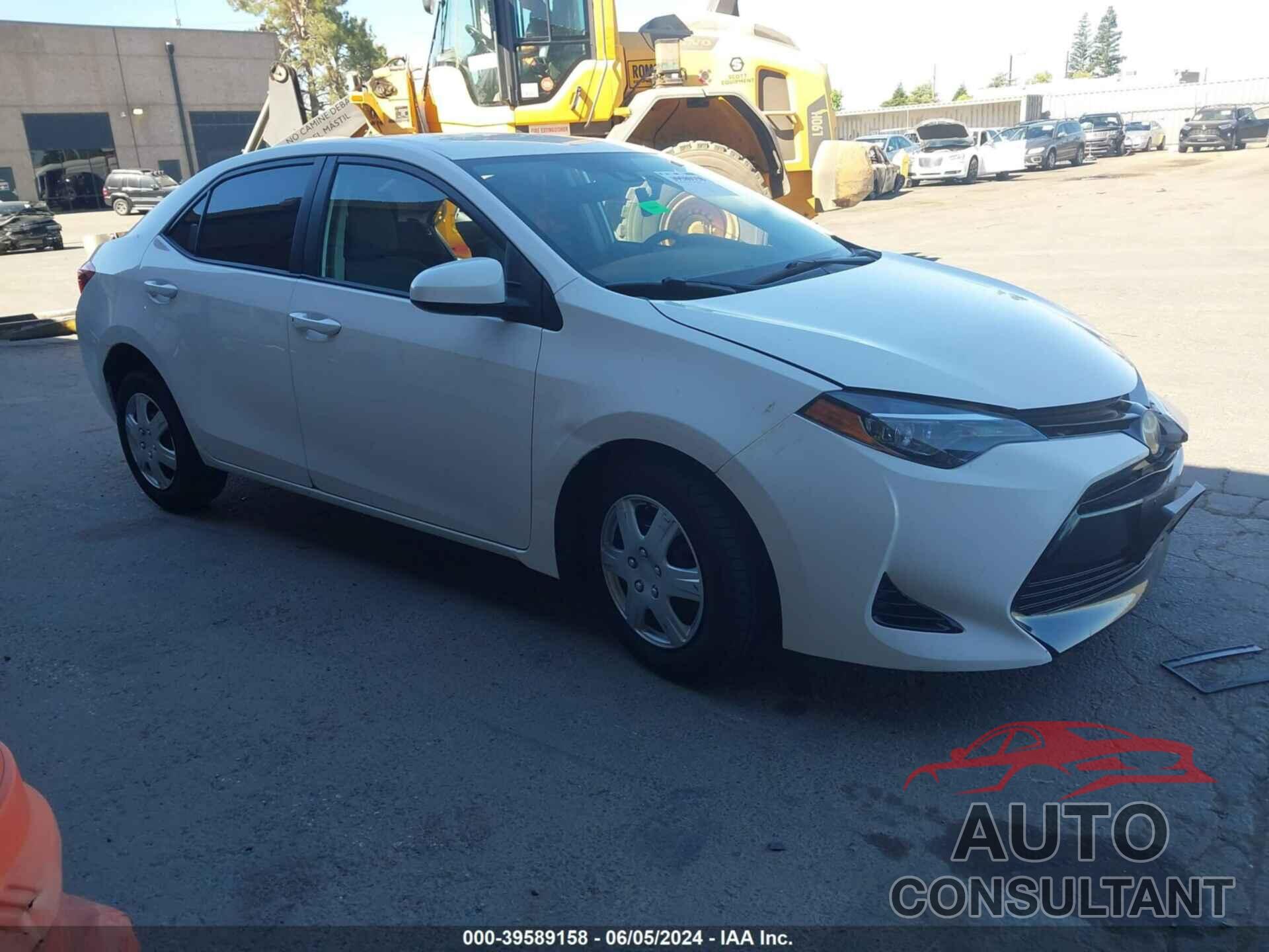 TOYOTA COROLLA 2017 - 2T1BURHE8HC957222