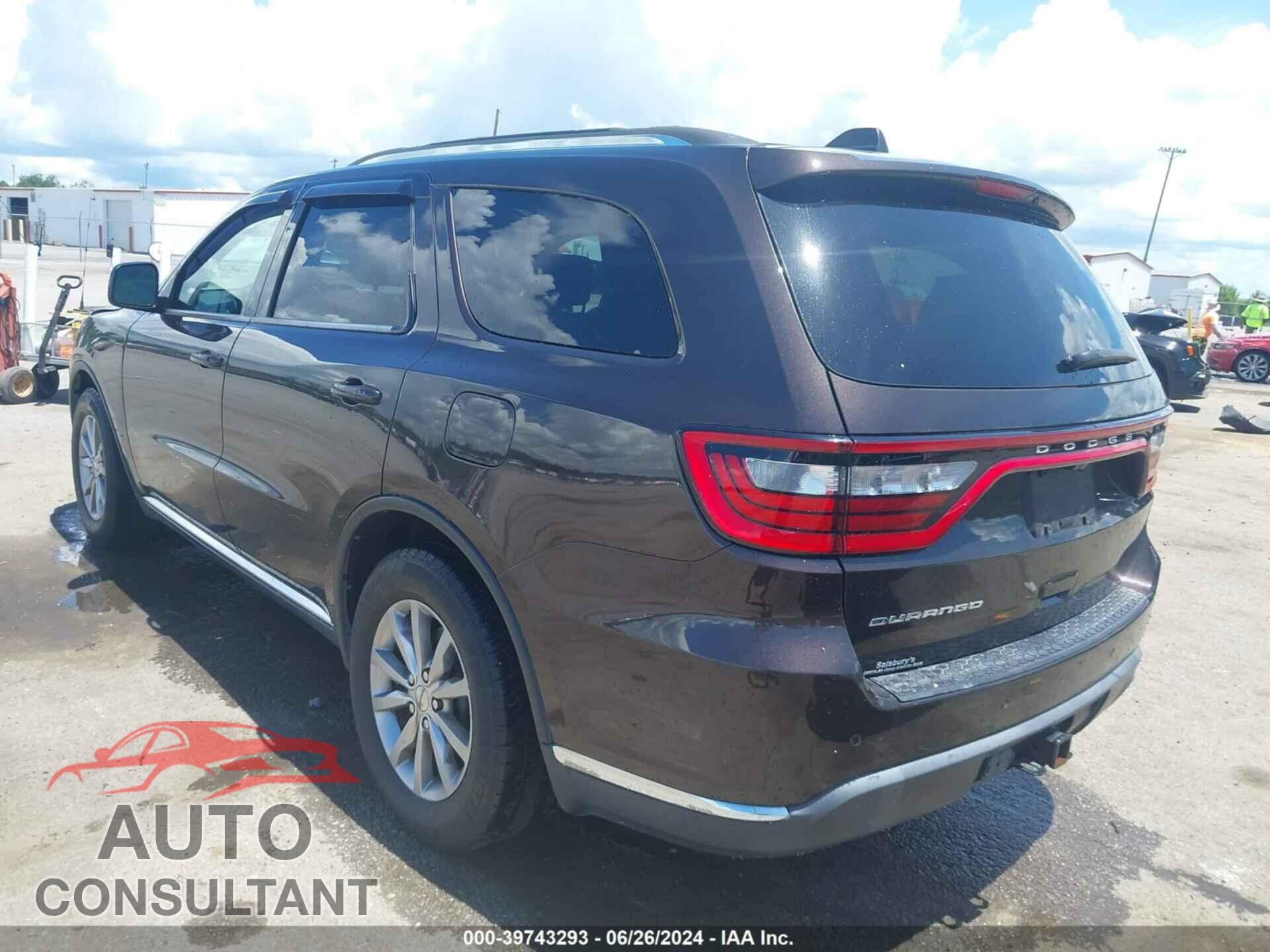 DODGE DURANGO 2017 - 1C4RDHAG6HC780652