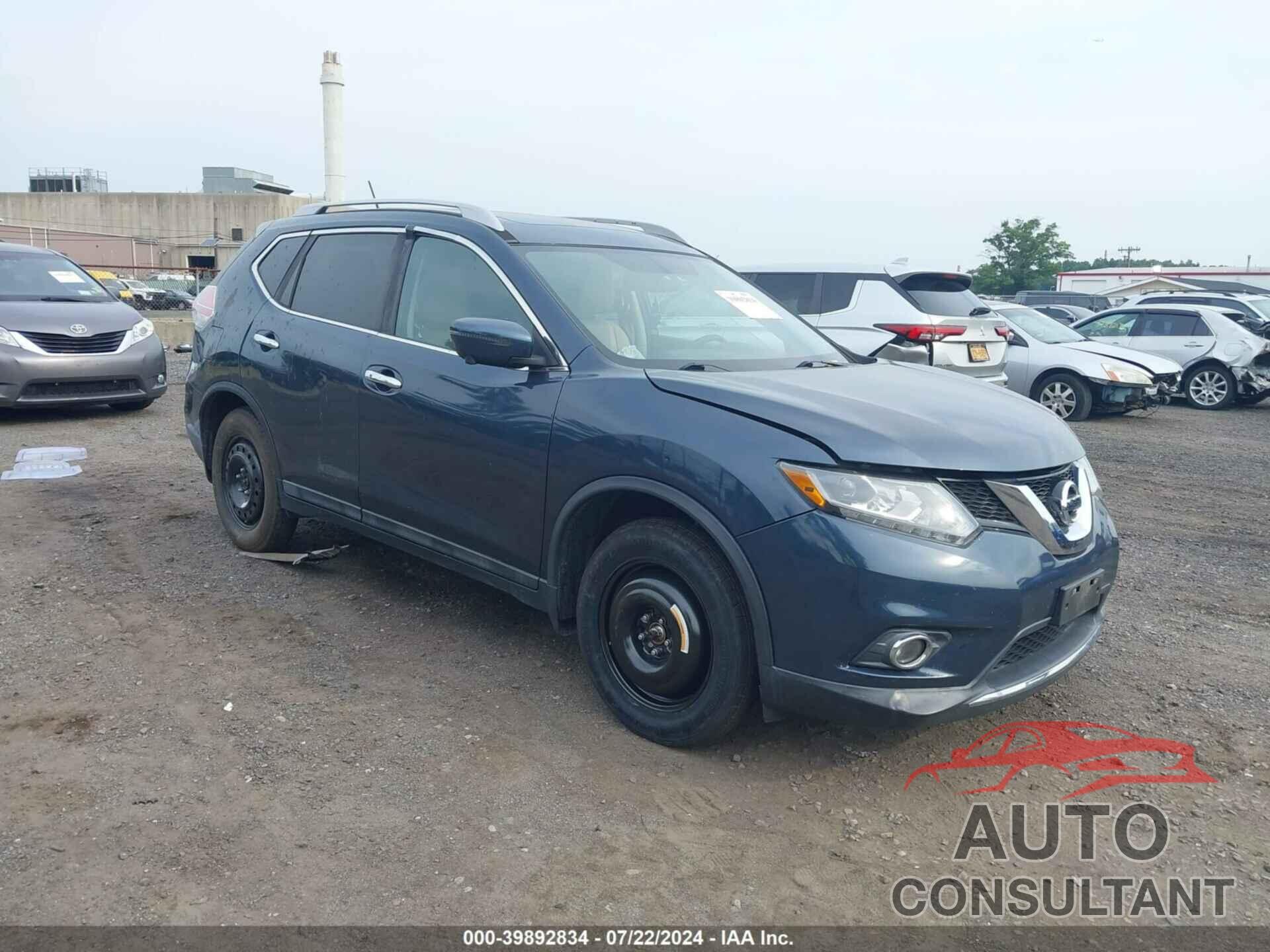 NISSAN ROGUE 2016 - 5N1AT2MV4GC893243