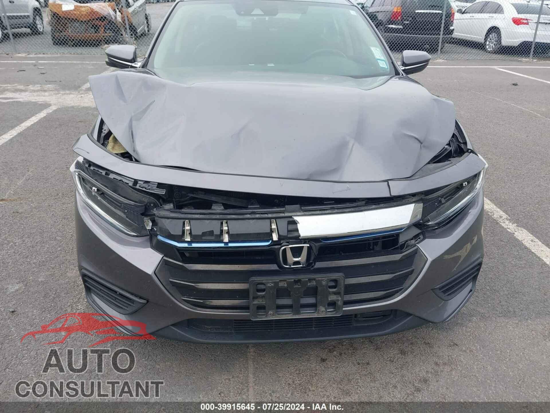 HONDA INSIGHT 2019 - 19XZE4F92KE005295