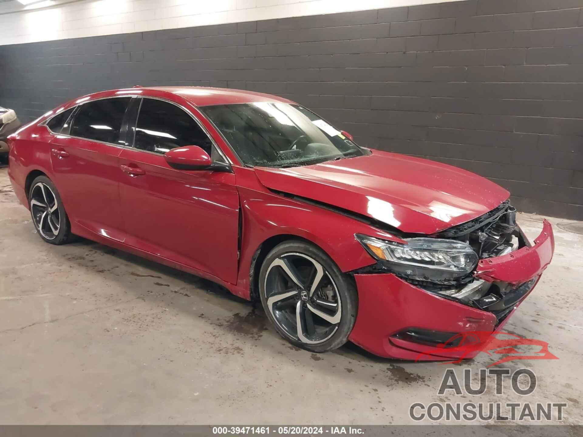 HONDA ACCORD 2019 - 1HGCV1F33KA145084