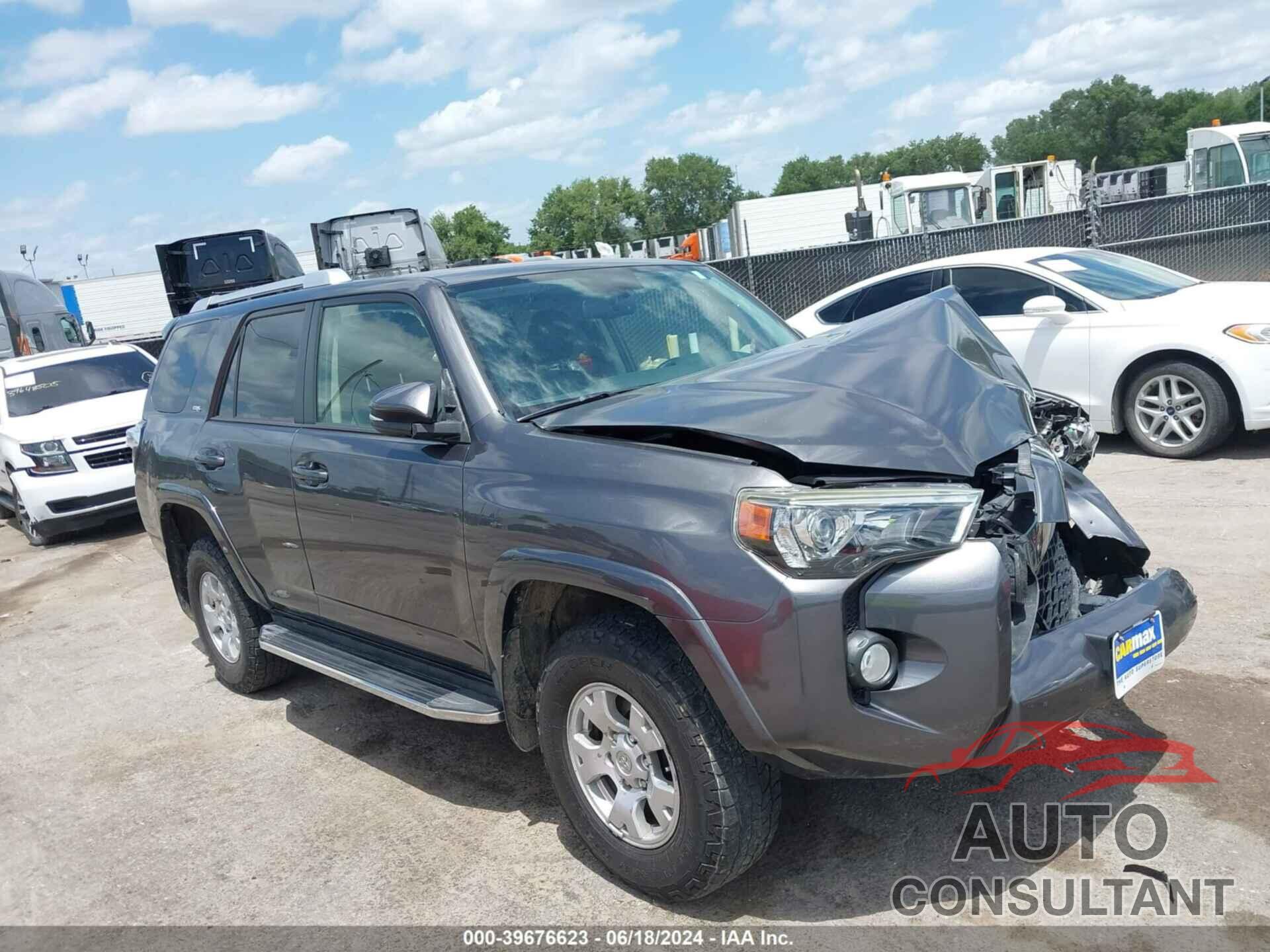 TOYOTA 4RUNNER 2016 - JTEZU5JR1G5133672