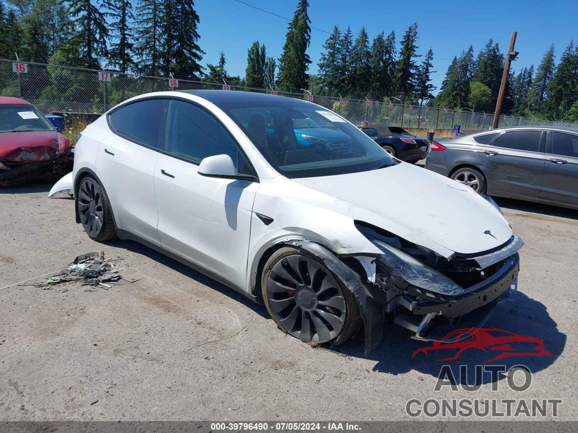 TESLA MODEL Y 2022 - 7SAYGDEF0NF547932