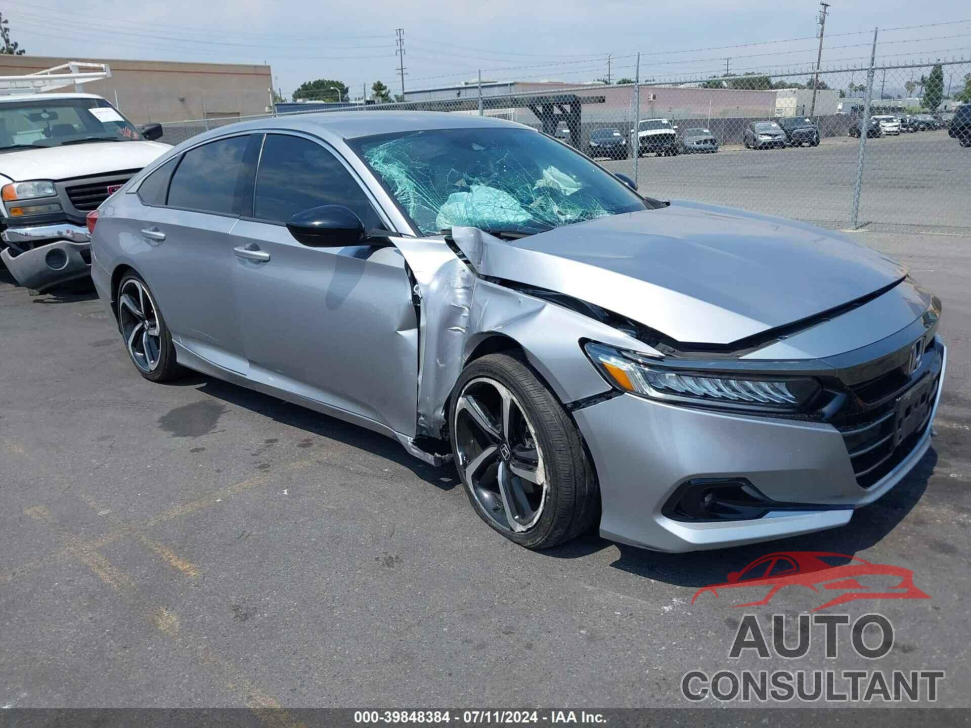 HONDA ACCORD 2021 - 1HGCV1F30MA091066