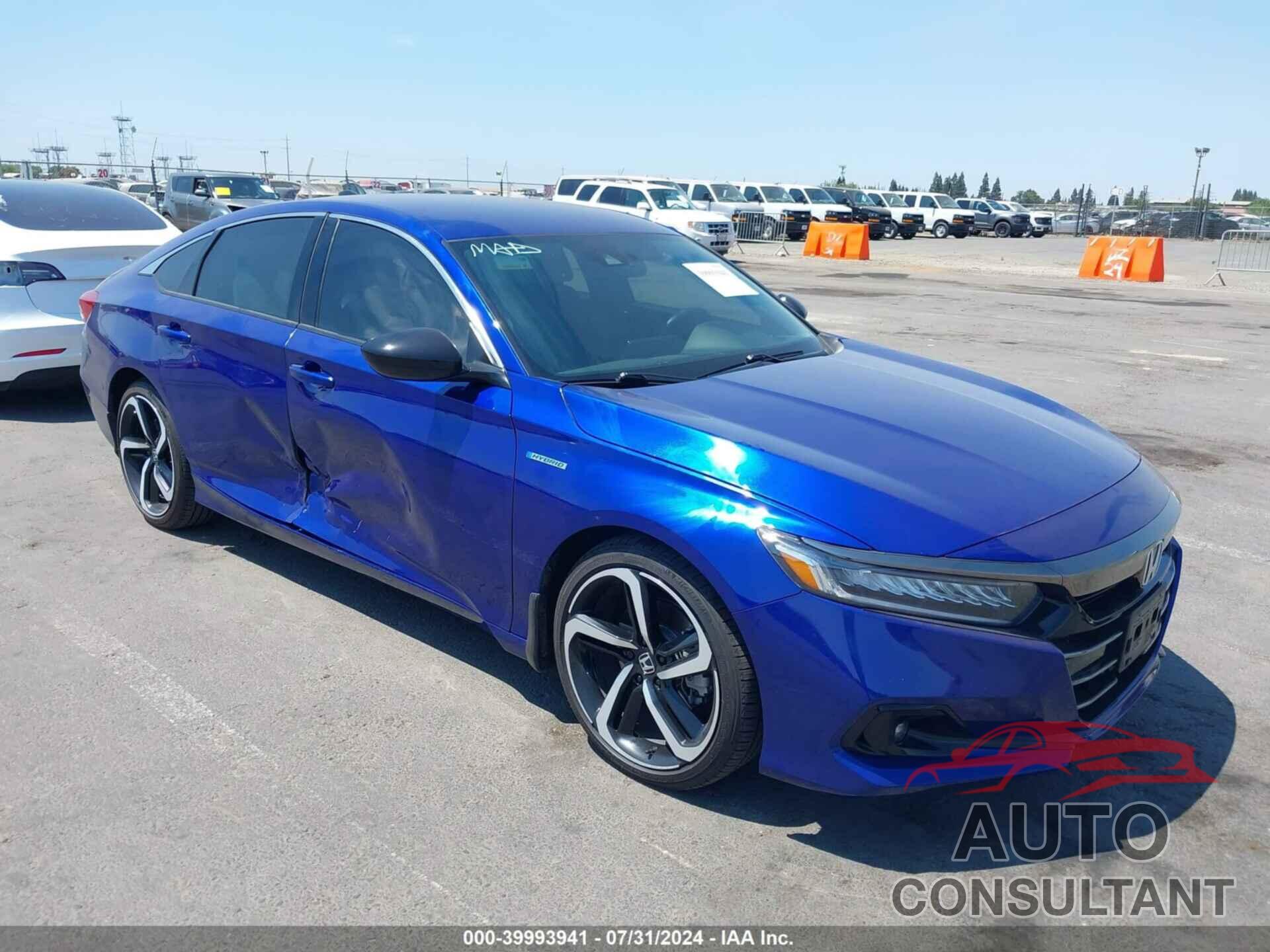 HONDA ACCORD 2022 - 1HGCV3F25NA039954