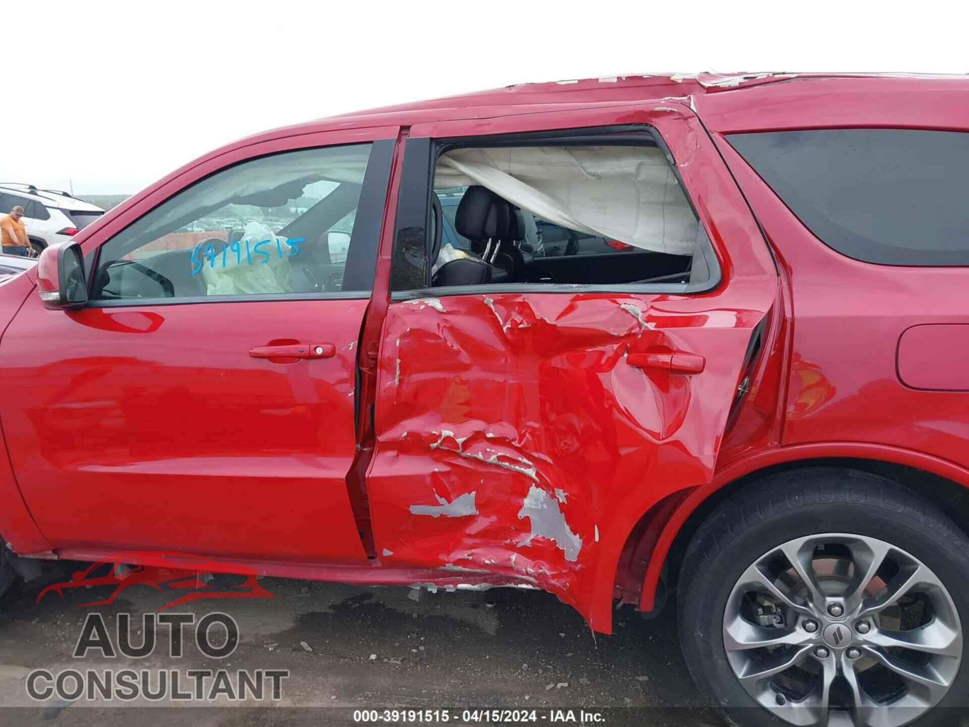 DODGE DURANGO 2019 - 1C4RDHDG3KC650279