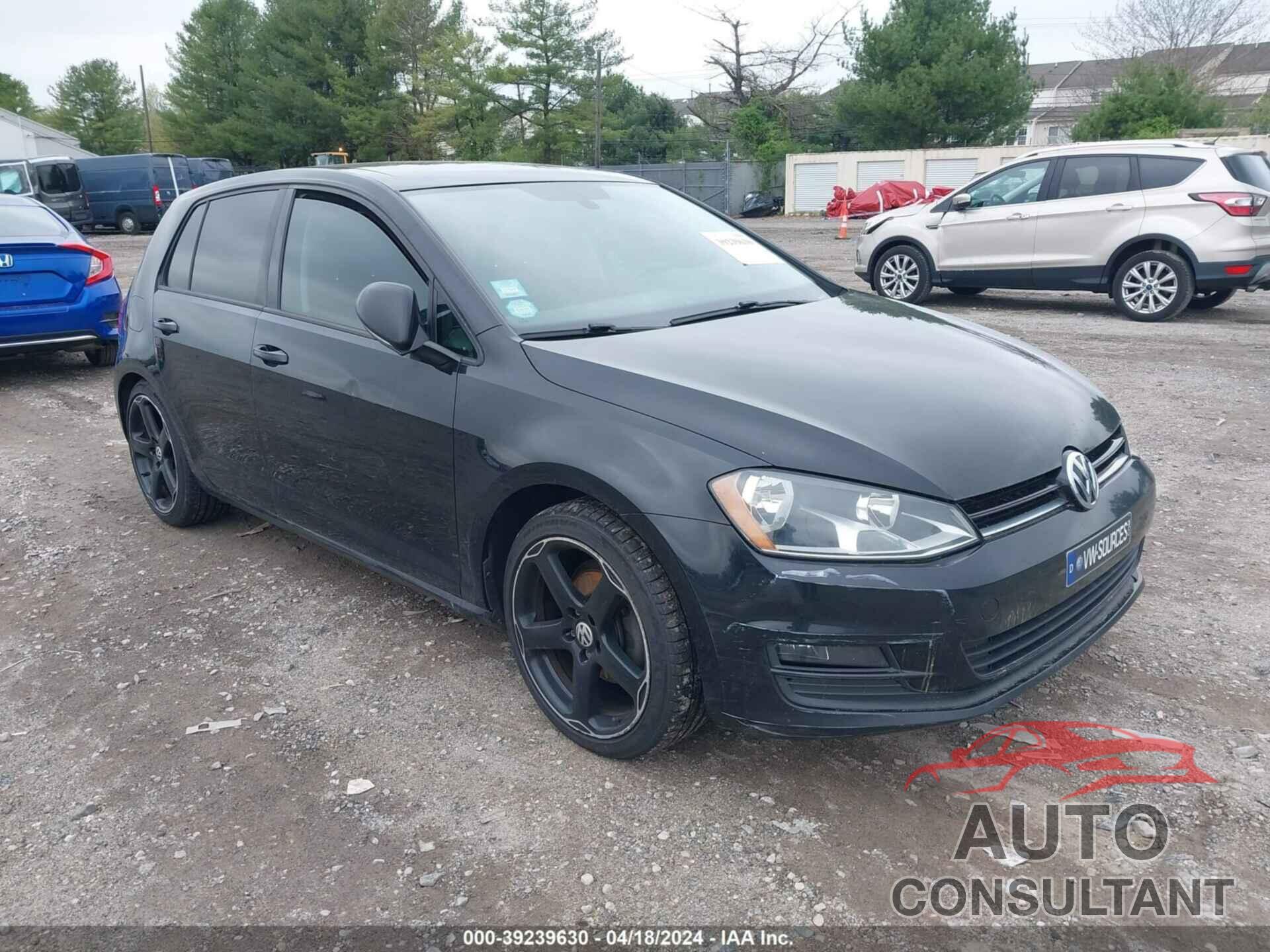 VOLKSWAGEN GOLF 2016 - 3VW217AU0GM051941