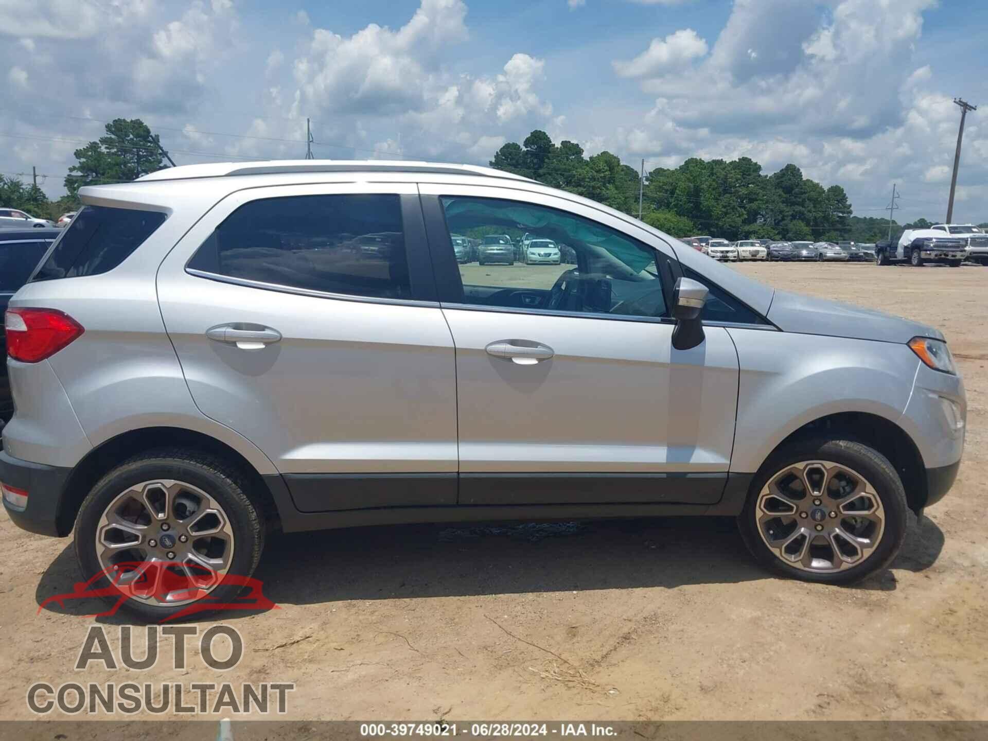 FORD ECOSPORT 2019 - MAJ6S3KL3KC277262