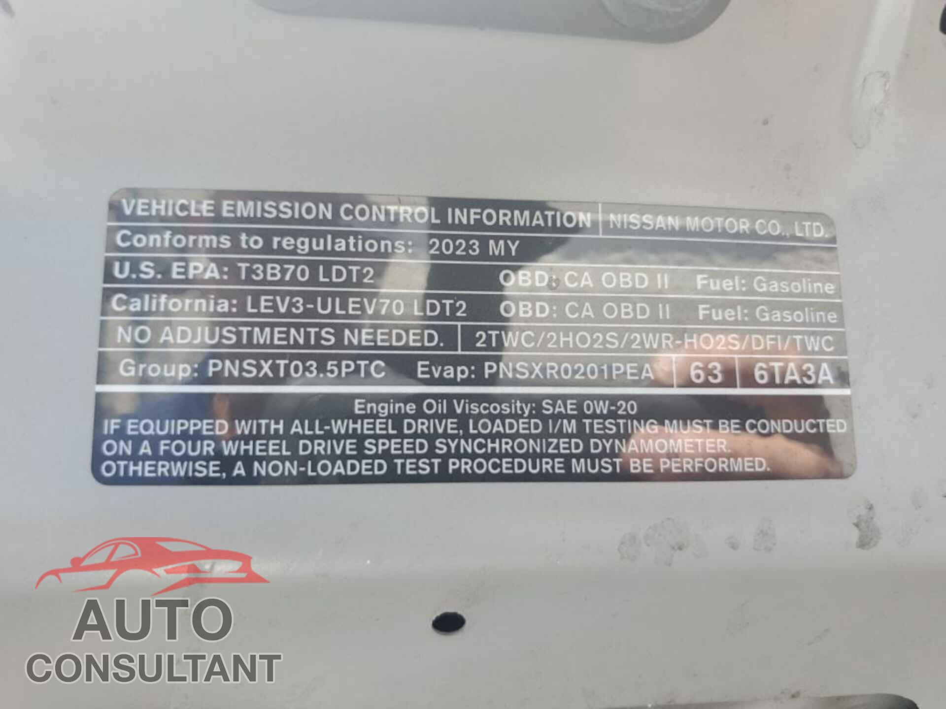 NISSAN PATHFINDER 2023 - 5N1DR3CA1PC232995