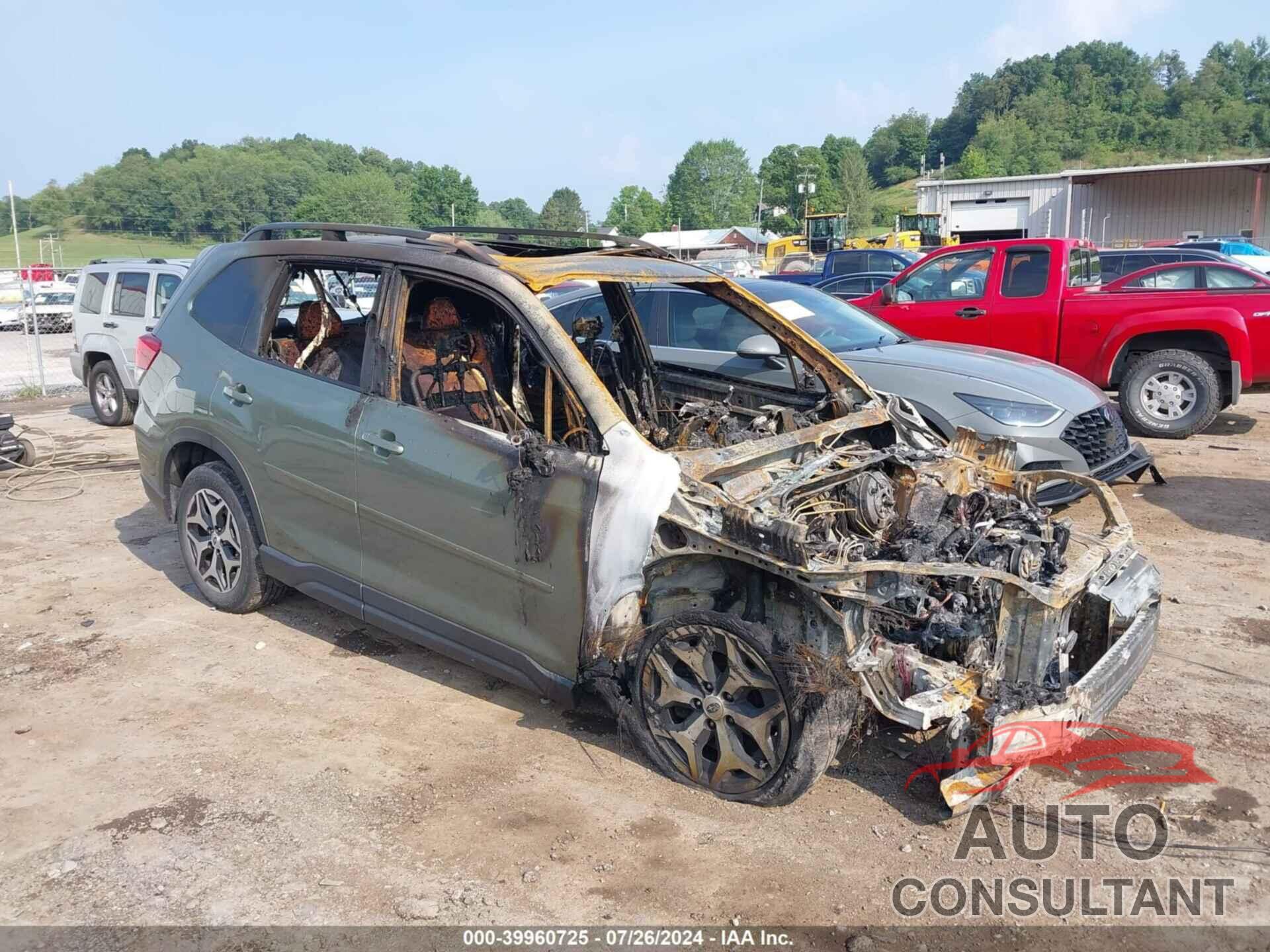 SUBARU FORESTER 2019 - JF2SKAGCXKH526277