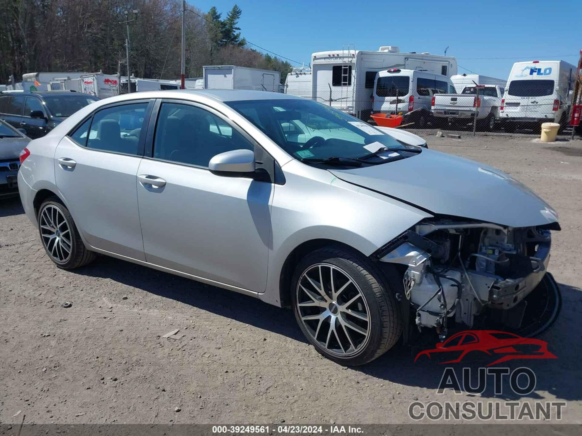 TOYOTA COROLLA 2016 - 2T1BURHE0GC588161