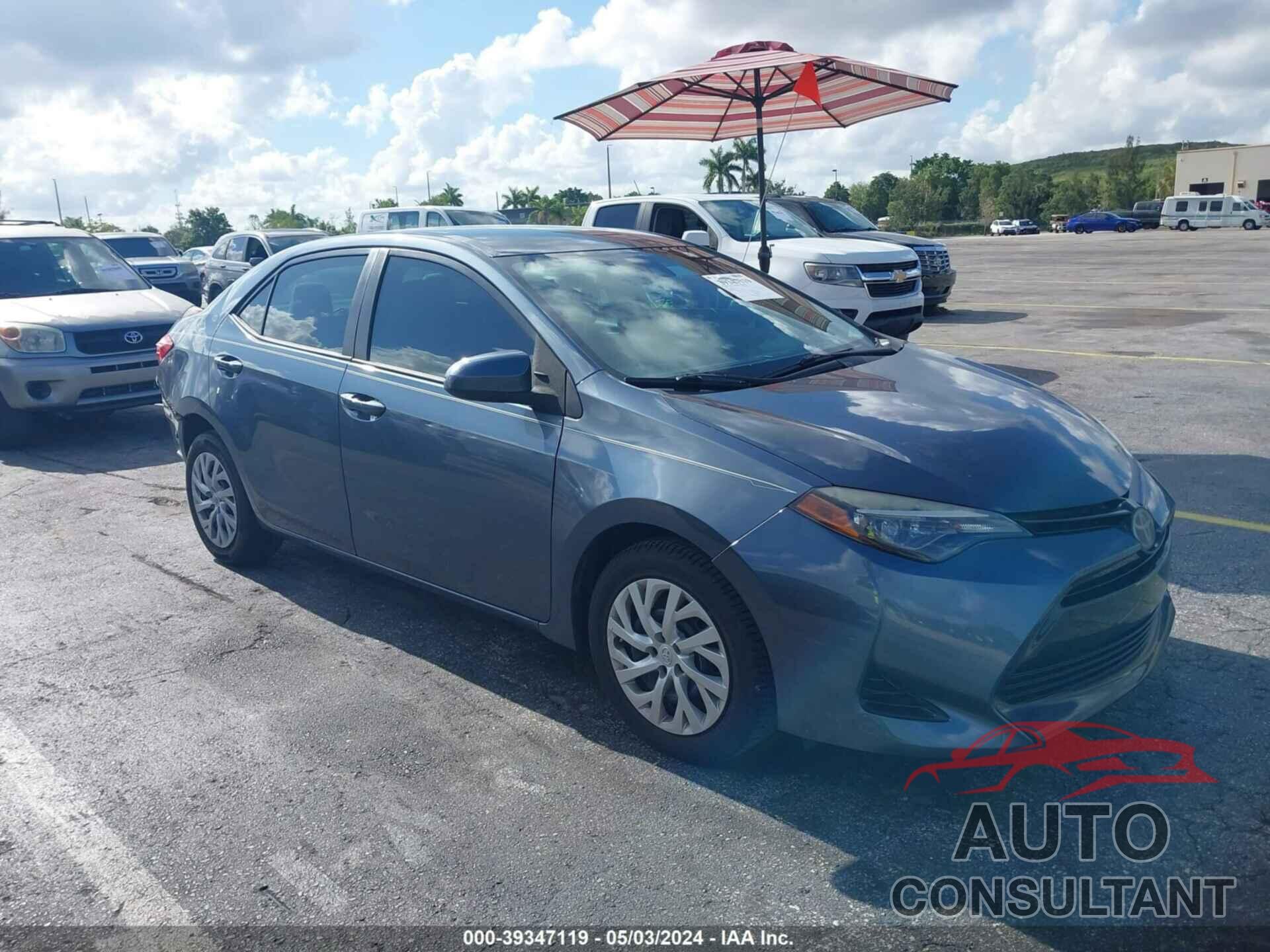 TOYOTA COROLLA 2018 - 5YFBURHE1JP837820