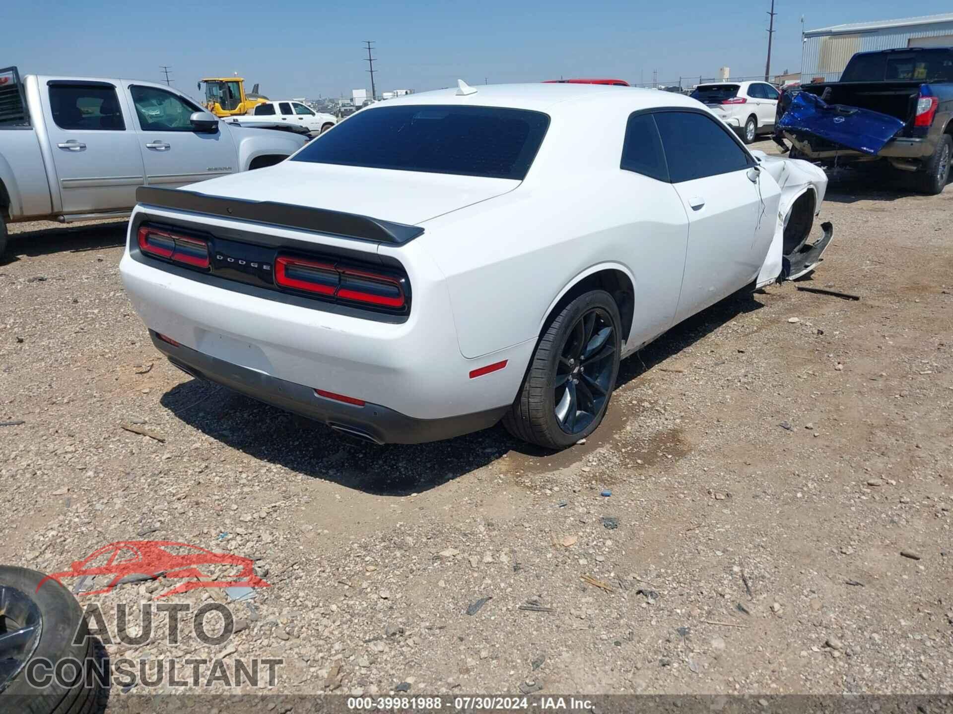 DODGE CHALLENGER 2018 - 2C3CDZAG8JH229254