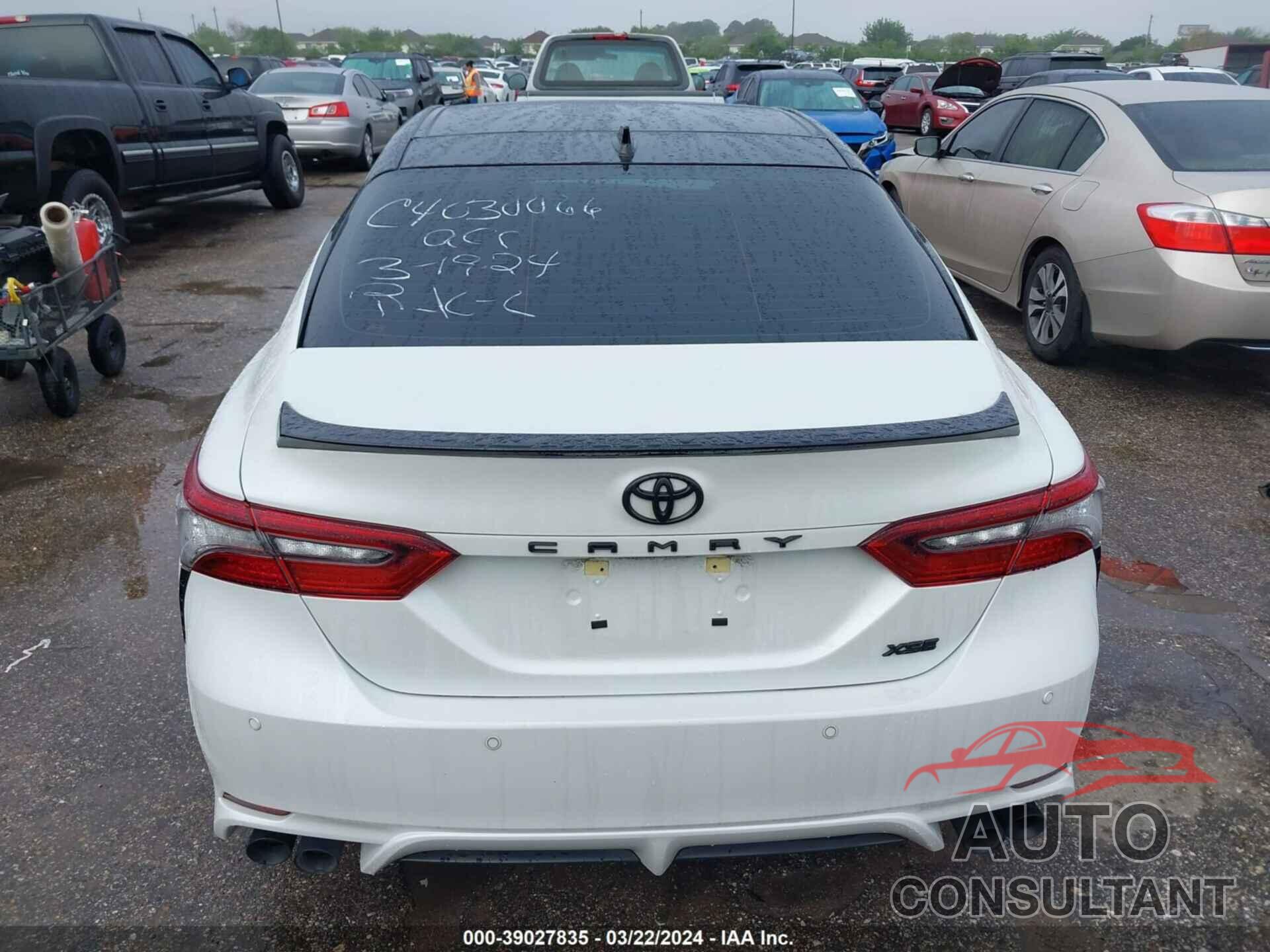 TOYOTA CAMRY 2021 - 4T1KZ1AK4MU055470