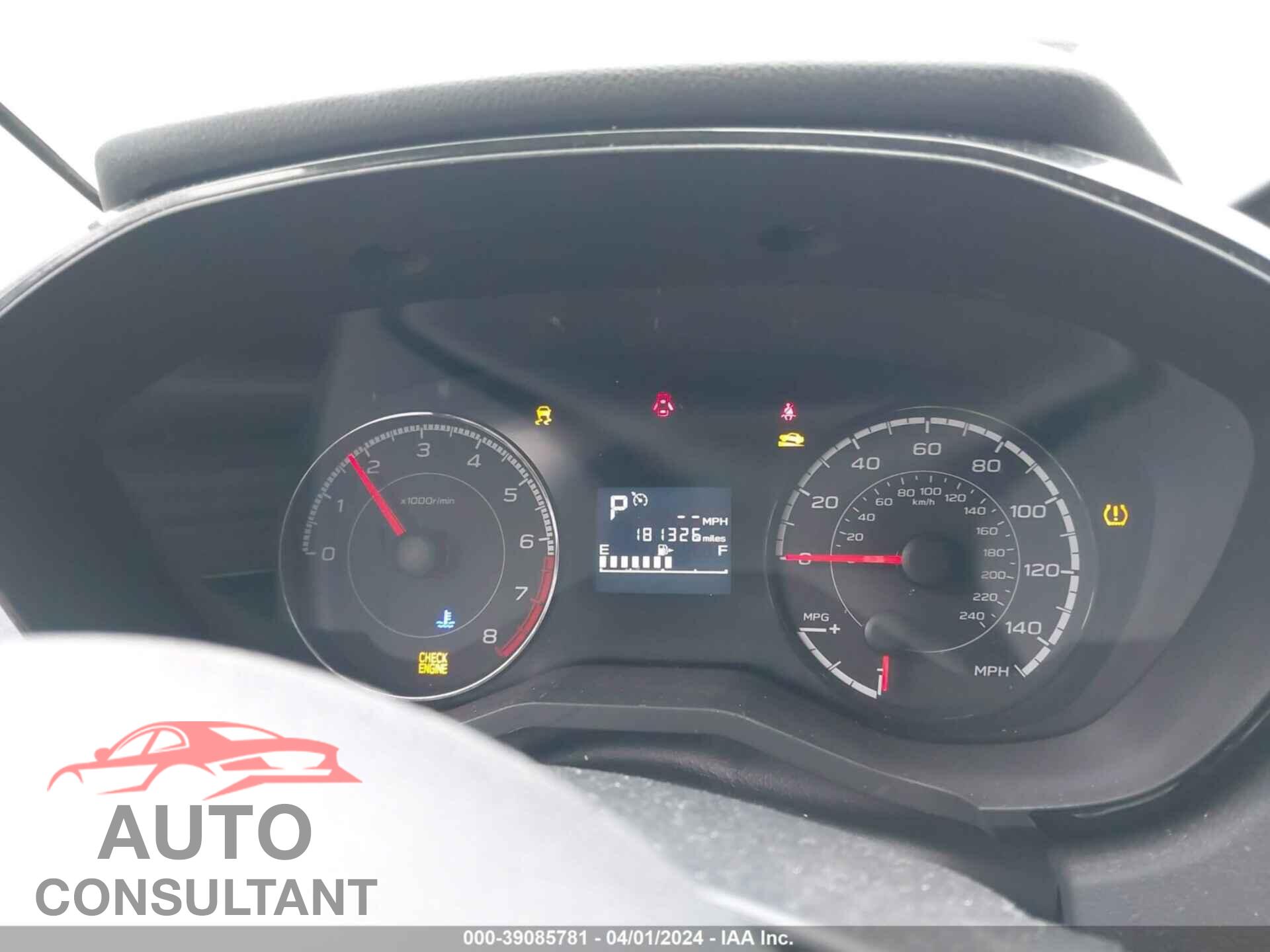 SUBARU IMPREZA 2018 - 4S3GTAA61J3700186