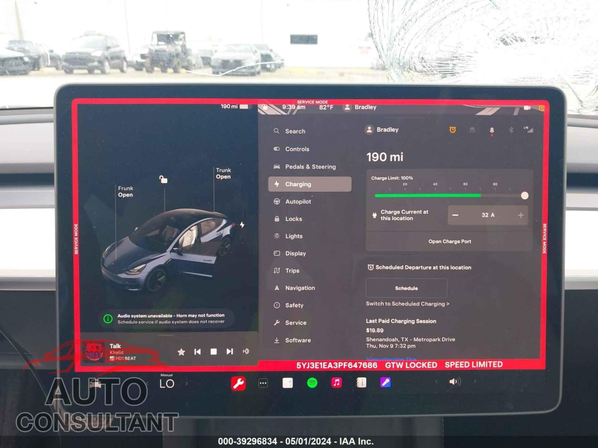 TESLA MODEL 3 2023 - 5YJ3E1EA3PF647686