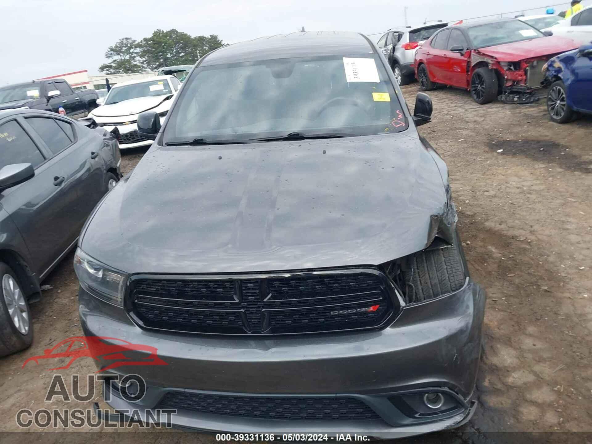 DODGE DURANGO 2019 - 1C4RDHAGXKC573575