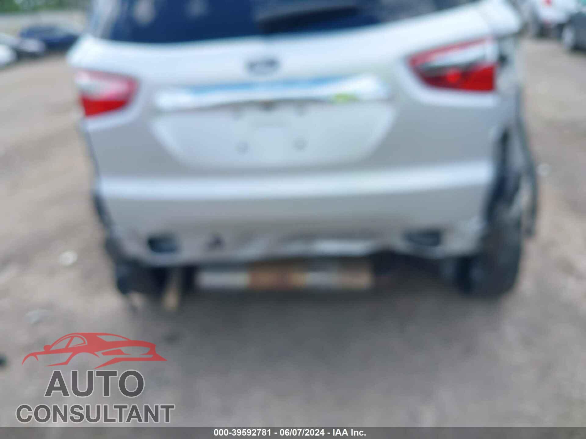 FORD ECOSPORT 2020 - MAJ6S3KLXLC334865