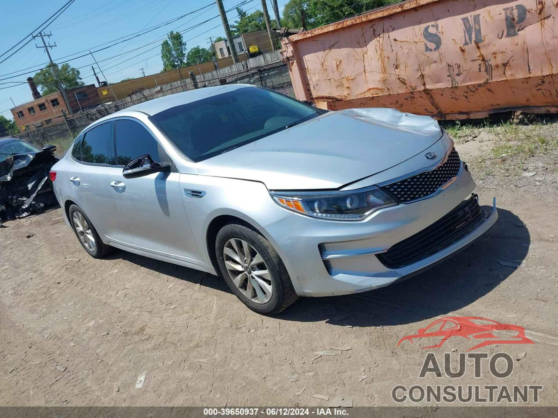 KIA OPTIMA 2017 - 5XXGU4L32HG140965