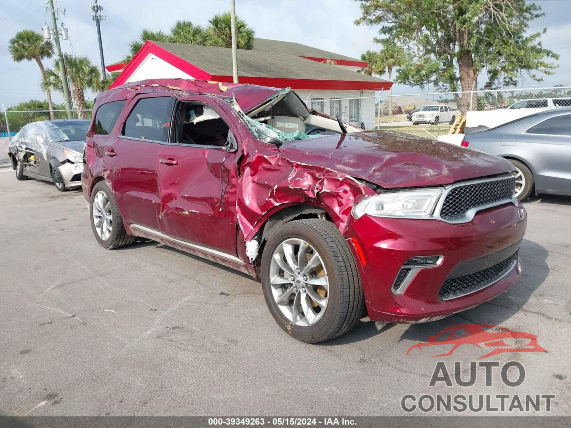 DODGE DURANGO 2022 - 1C4RDHAG9NC158851